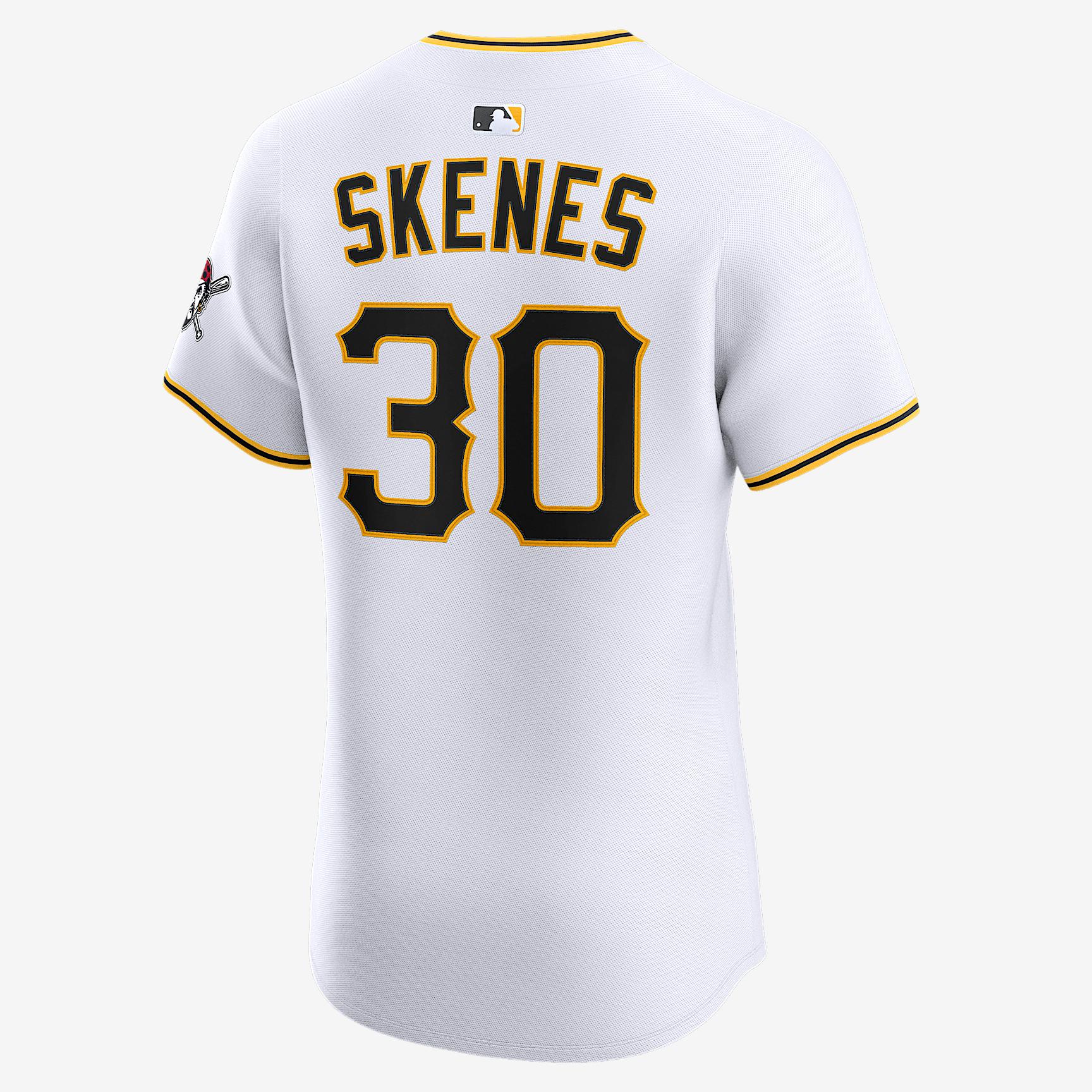 Paul Skenes Pittsburgh Pirates Nike Men's Dri-FIT ADV MLB Elite Jersey Product Image