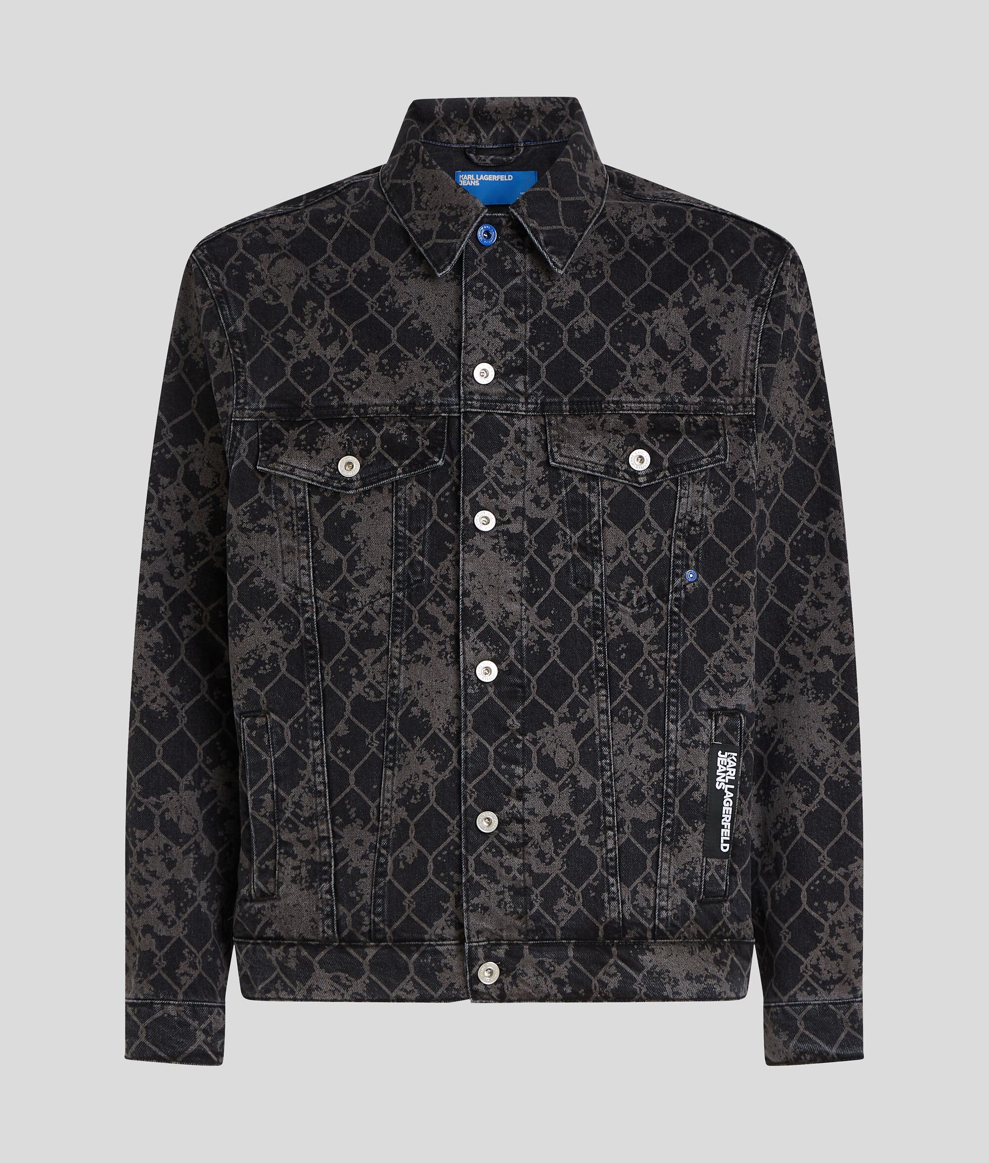 ALL-OVER PRINT DENIM JACKET Product Image