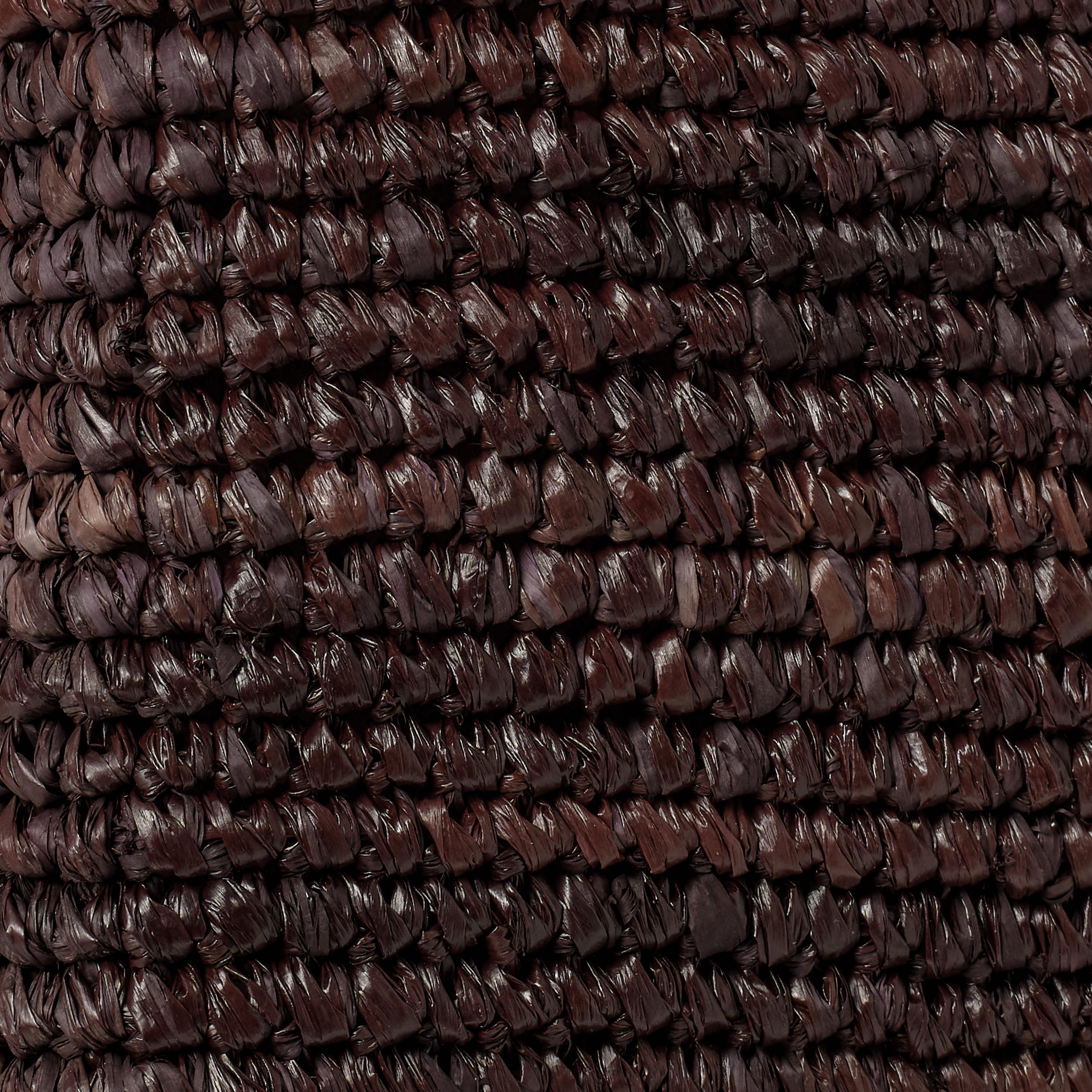 OVERSIZED HAND-WOVEN TOTE BAG - RAFFIA Product Image