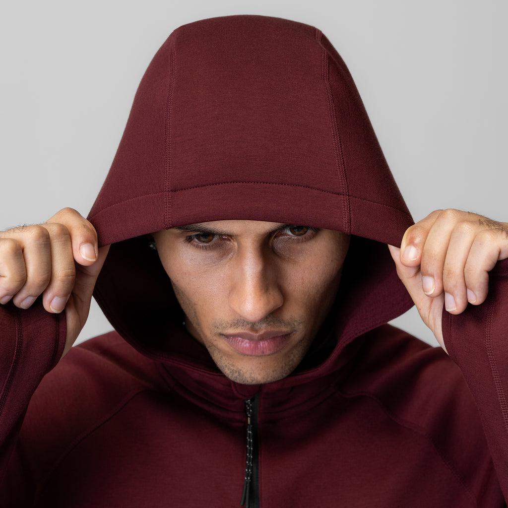 1023. Dri-Core™ Zip Hoodie - Crimson Product Image