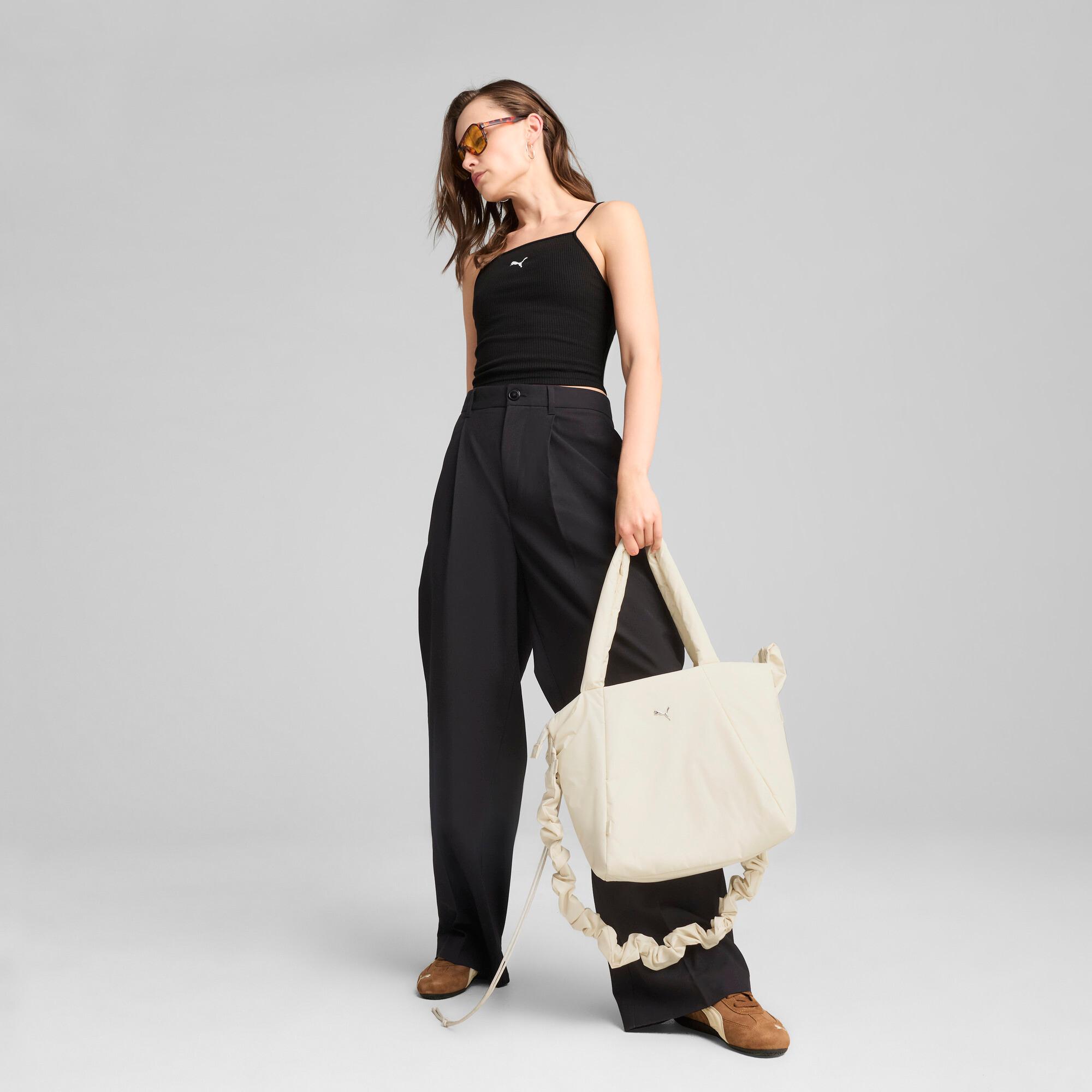 PUMA Wardrobe Essentials Women's Ribbed Tank Top Product Image