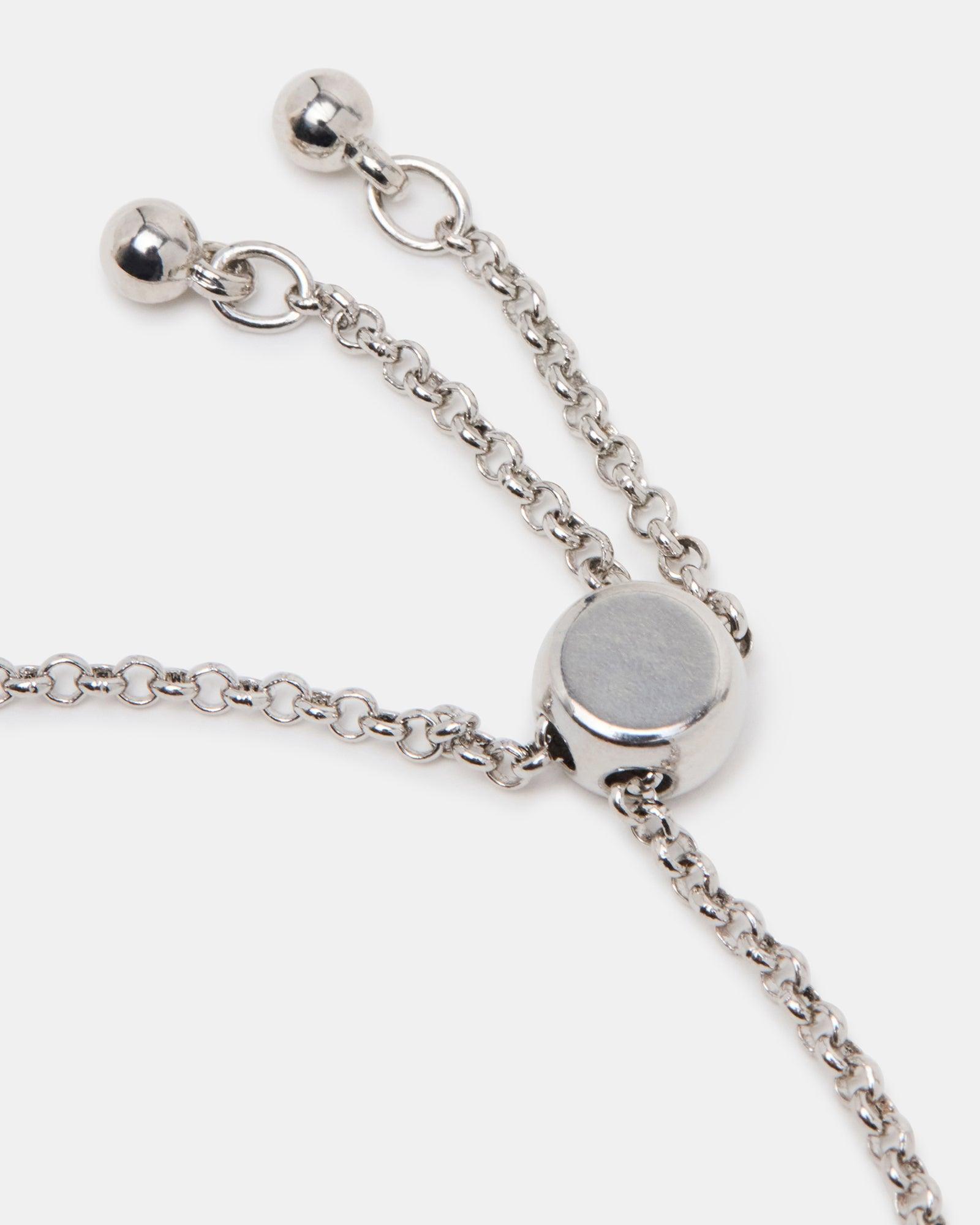 TWO-TONE FRIENDSHIP BRACELET SILVER MULTI Female Product Image