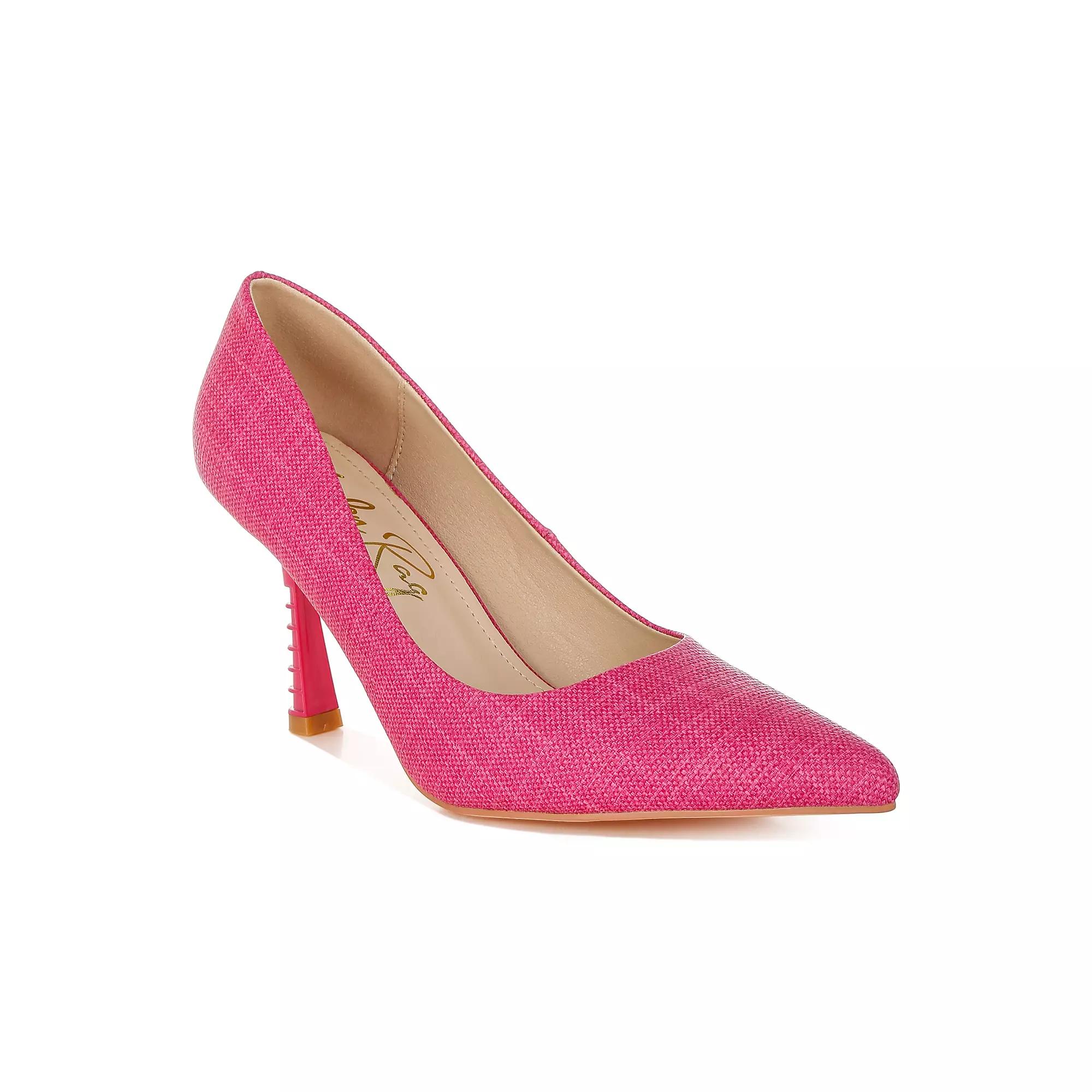 London Rag Zuzana Women's High Heel Pumps, Size: 6.5, Pink Product Image