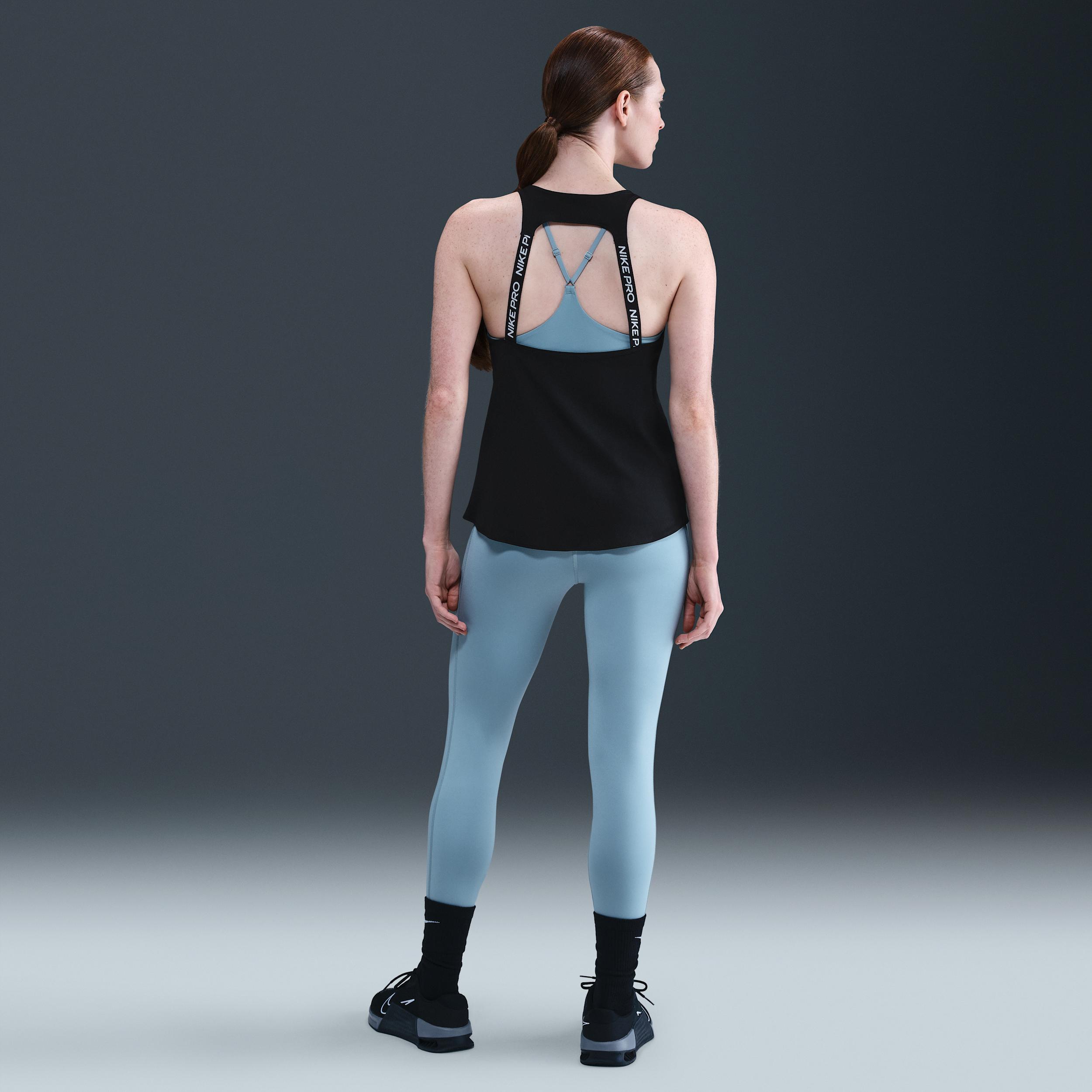 Womens Nike Pro Dri-FIT Tank Top | IB9900-010 Product Image