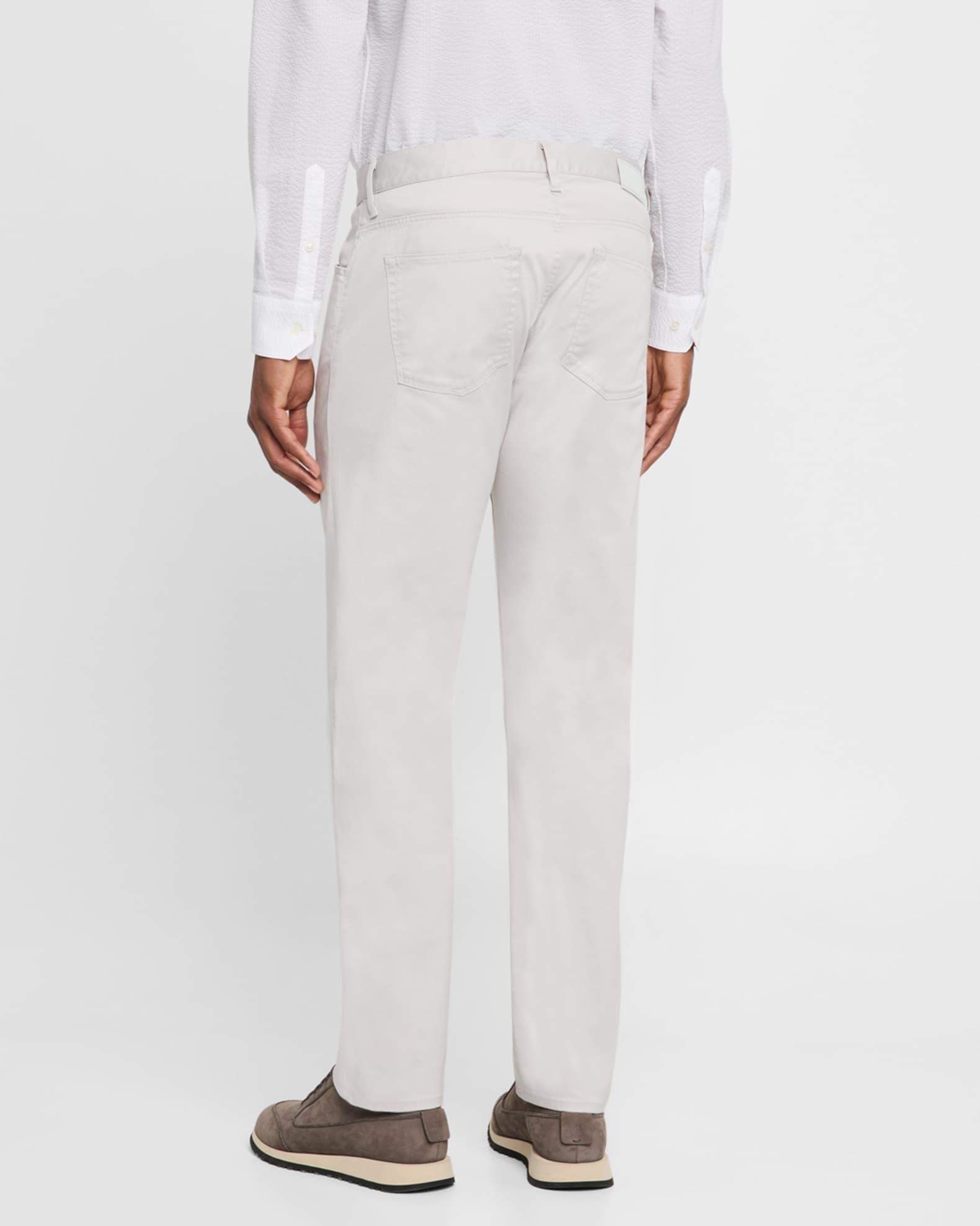 Men's 5-Pocket Stretch Cotton Pants Product Image