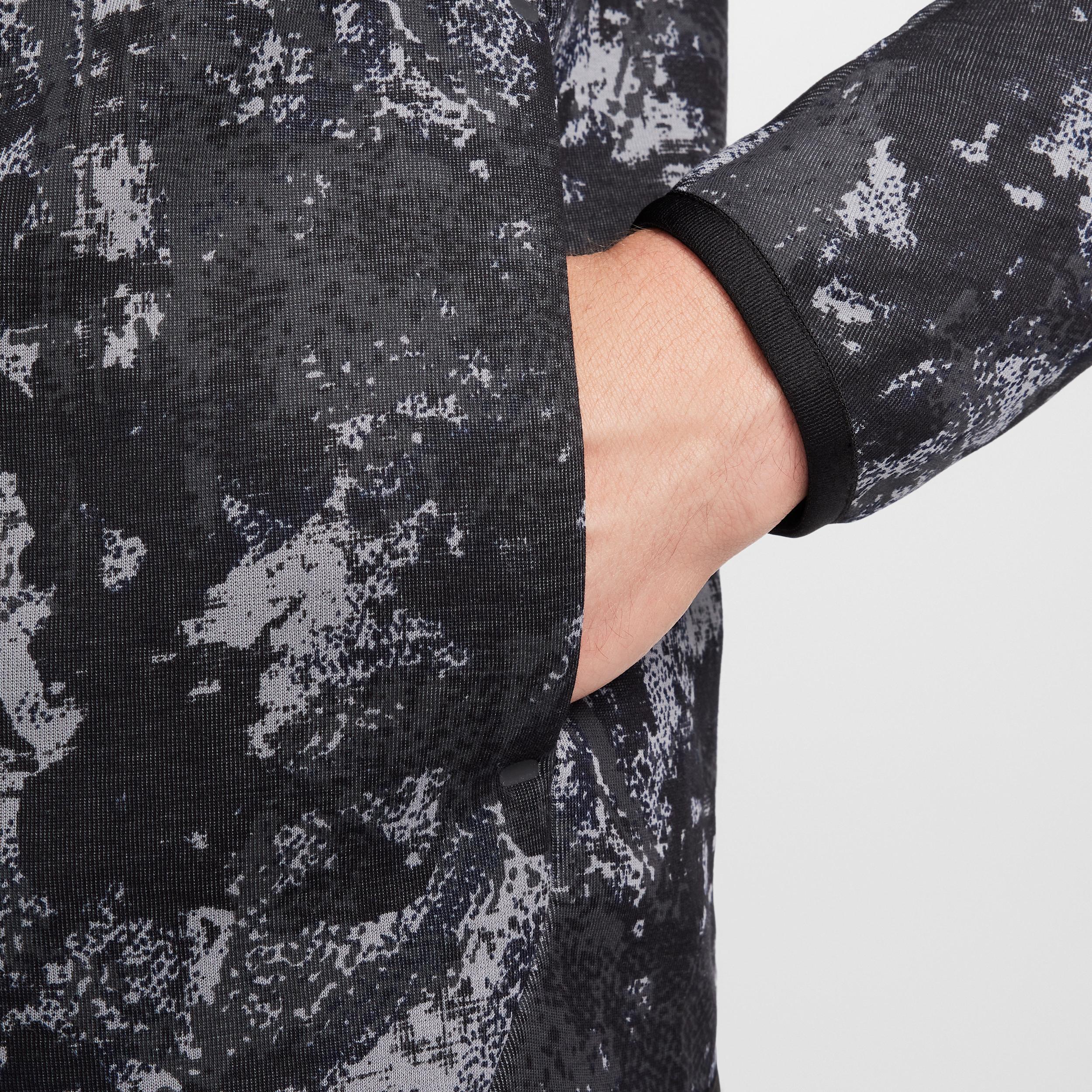 Nike Mens Tech Windrunner Fleece Full-Zip Hoodie | HV5055-060 Product Image