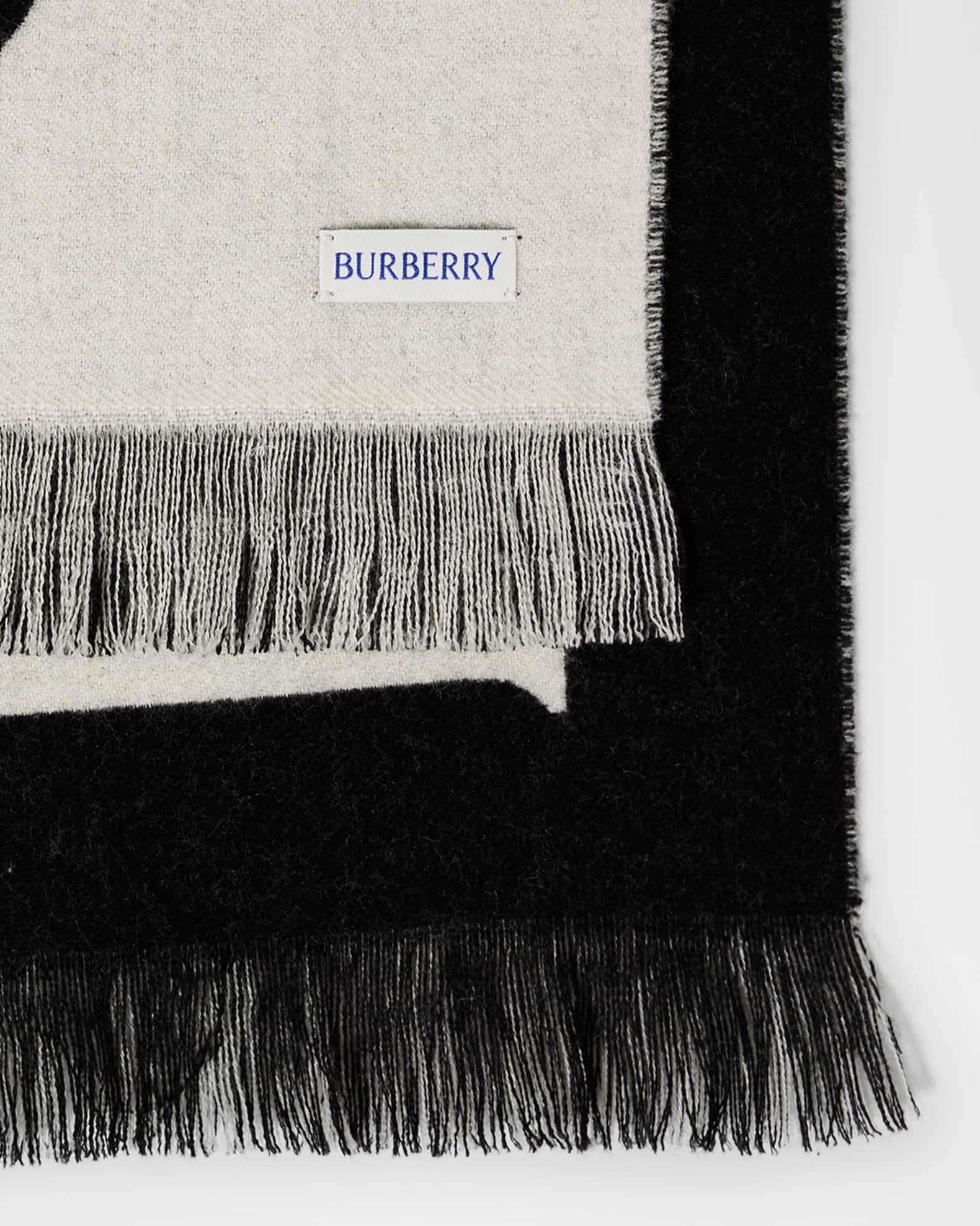 Mens Logo Wool Scarf Product Image