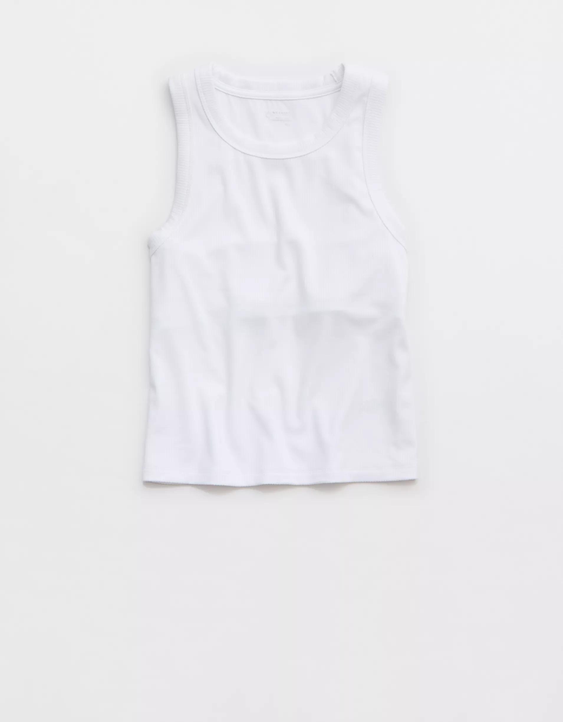 OFFLINE By Aerie Thumbs Up Heavyweight Cropped Tank Top Product Image
