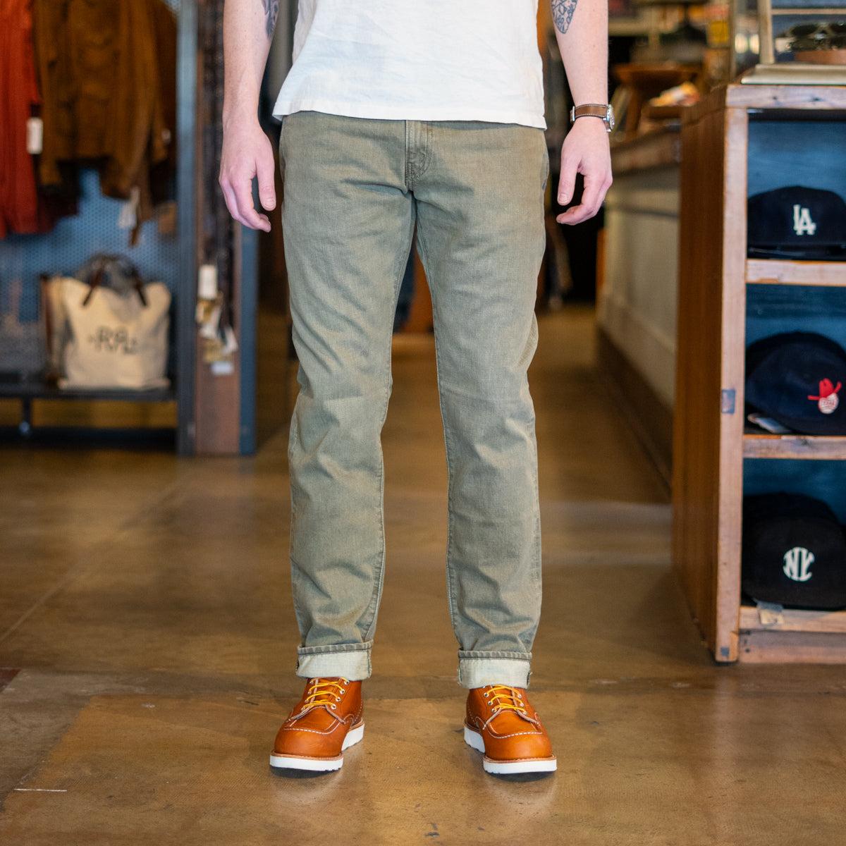 Slim Fit Jean - Olive Product Image