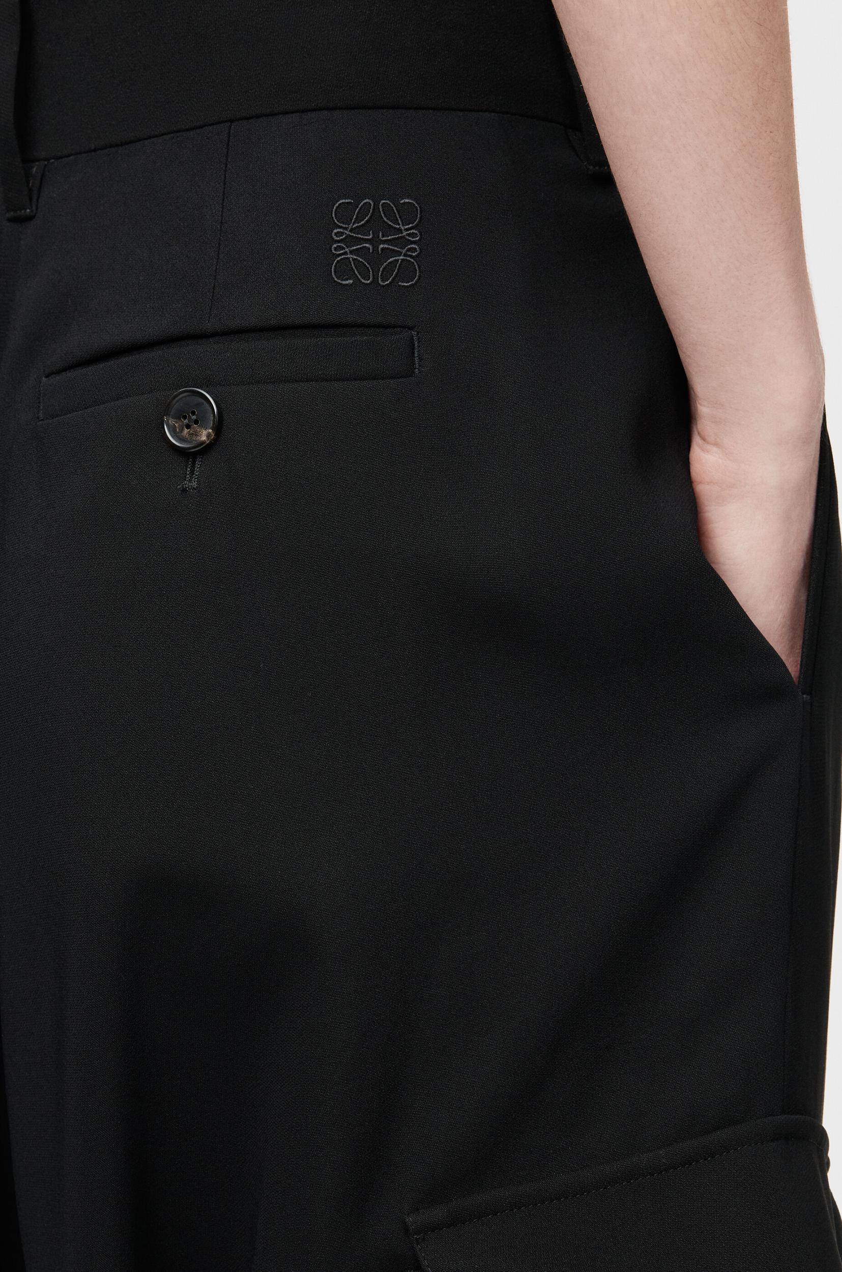 Trousers in stretch viscose Product Image