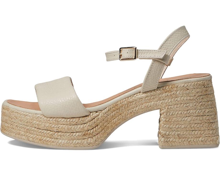 Platfforms Leather/Cork Heeled Ankle-Strap Sandals Product Image