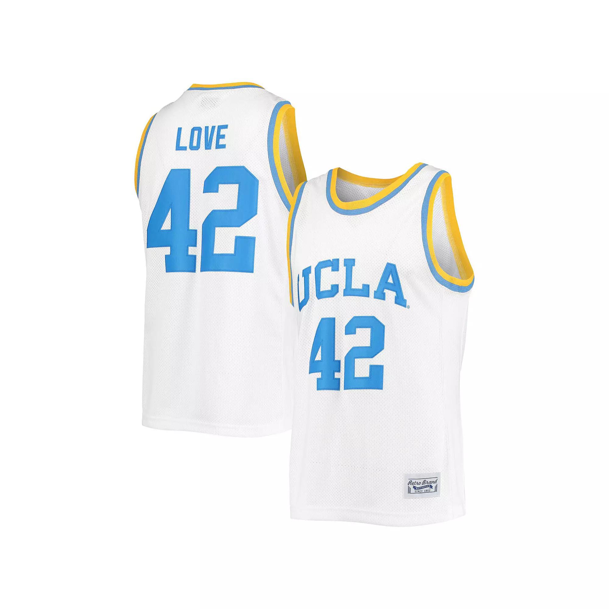 Men's Original Retro Brand Kevin Love White UCLA Bruins Commemorative Classic Basketball Jersey, Size: XL Product Image