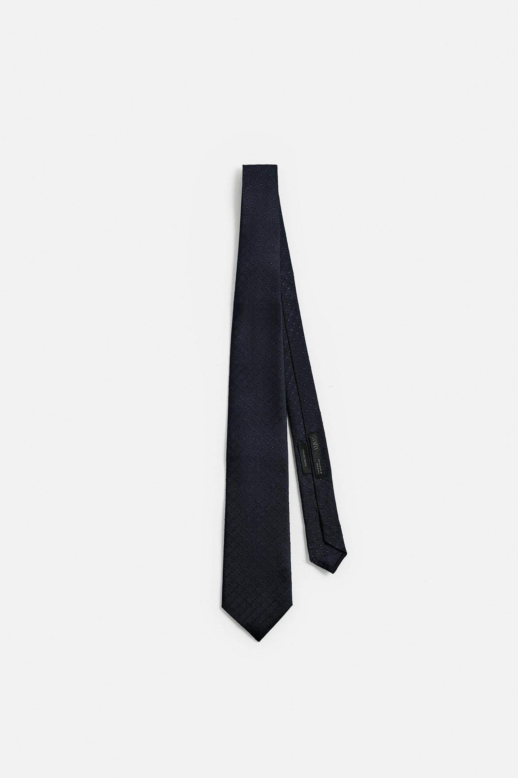 100% SILK POLKA DOT TIE Product Image