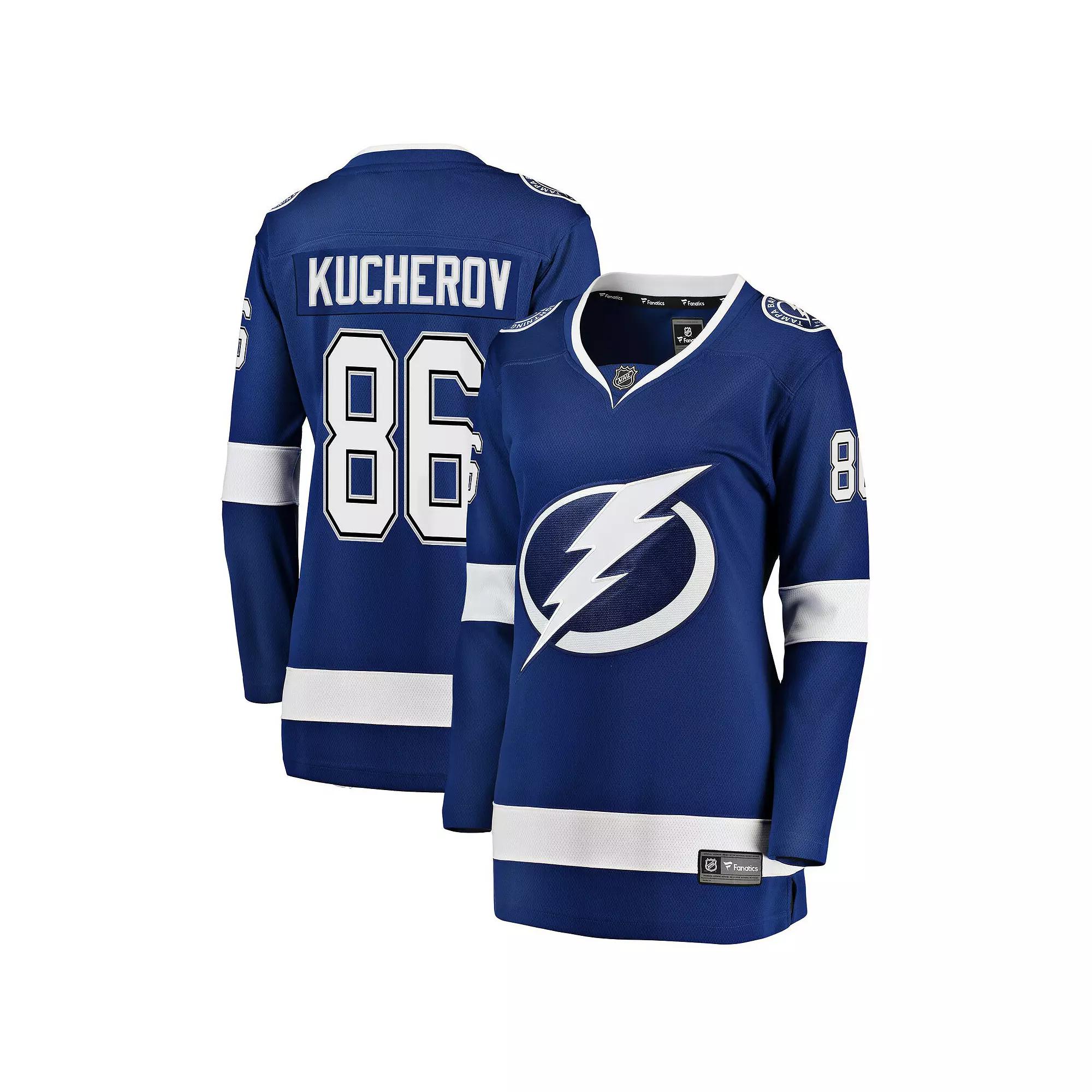 Women's Fanatics Nikita Kucherov Blue Tampa Bay Lightning Premier Breakaway Player Jersey,  Product Image