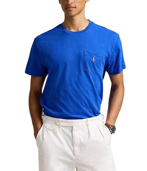 Polo Ralph Lauren Classic Fit Jersey Short Sleeve Pocket T-Shirt Product Image