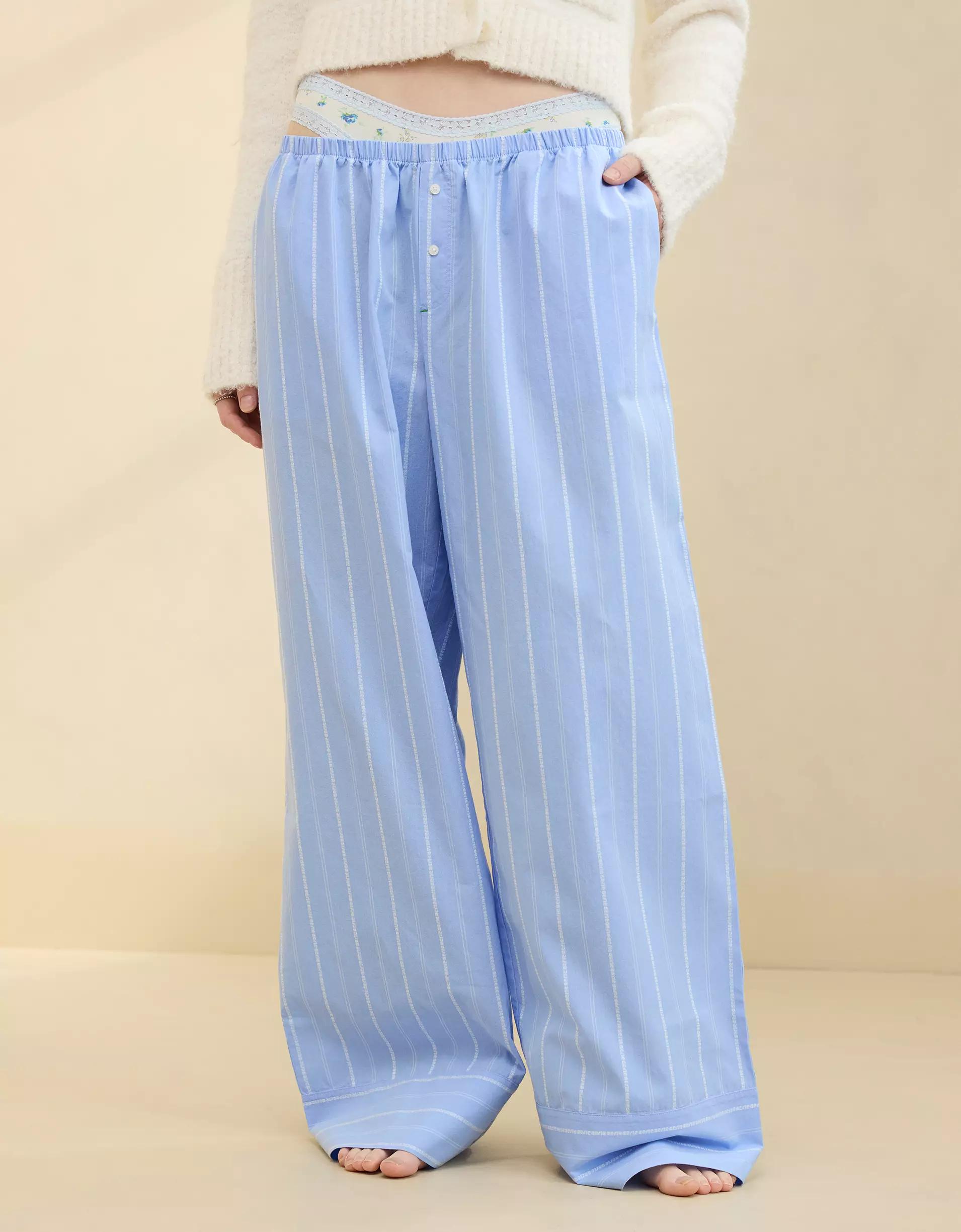 Aerie Off-Duty Poplin Trouser PJ Product Image