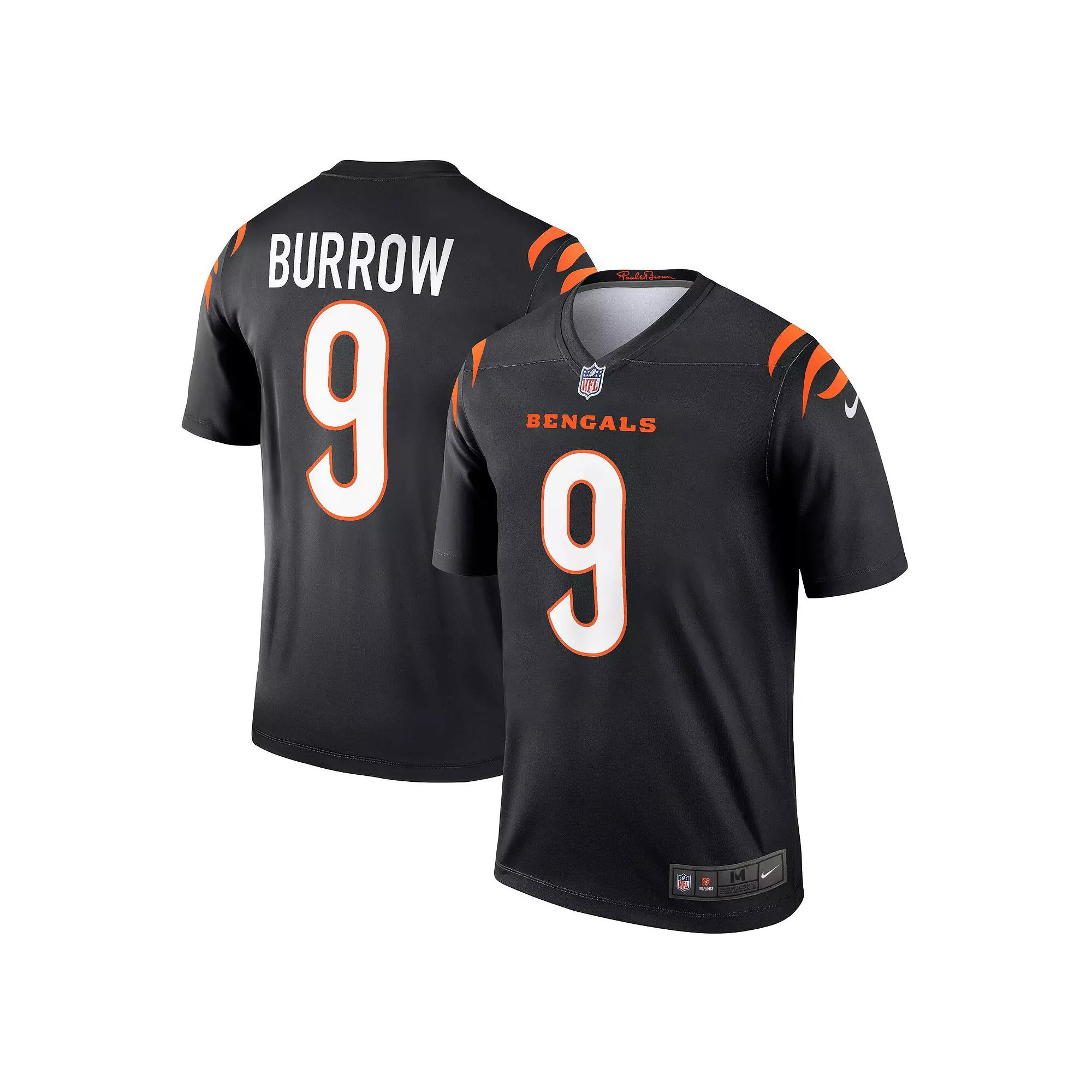 Men's Nike Joe Burrow Black Cincinnati Bengals Legend Jersey, Size: Medium Product Image