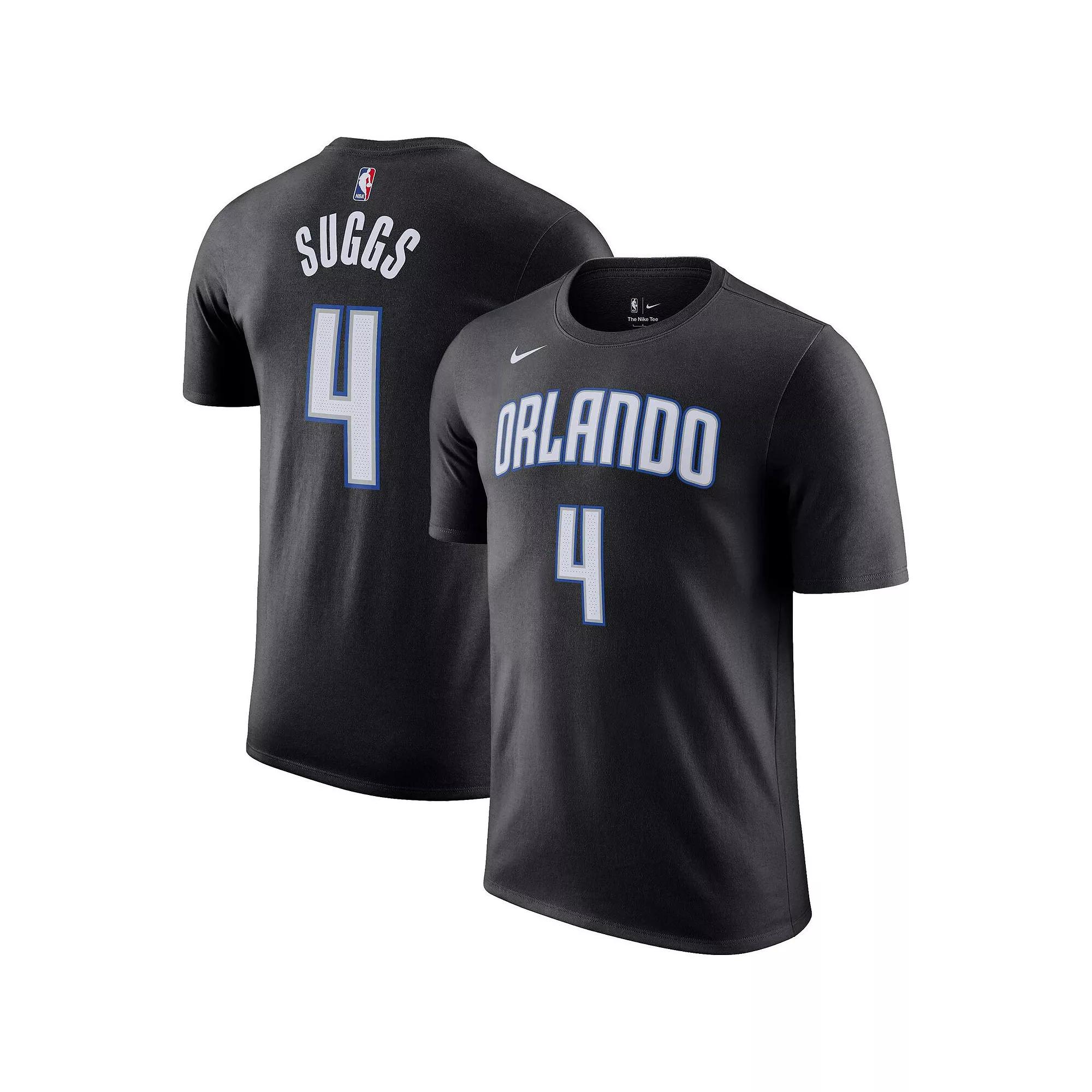 Men's Nike Cole Anthony Black Orlando Magic Icon 2022/23 Name & Number T-Shirt,  Product Image