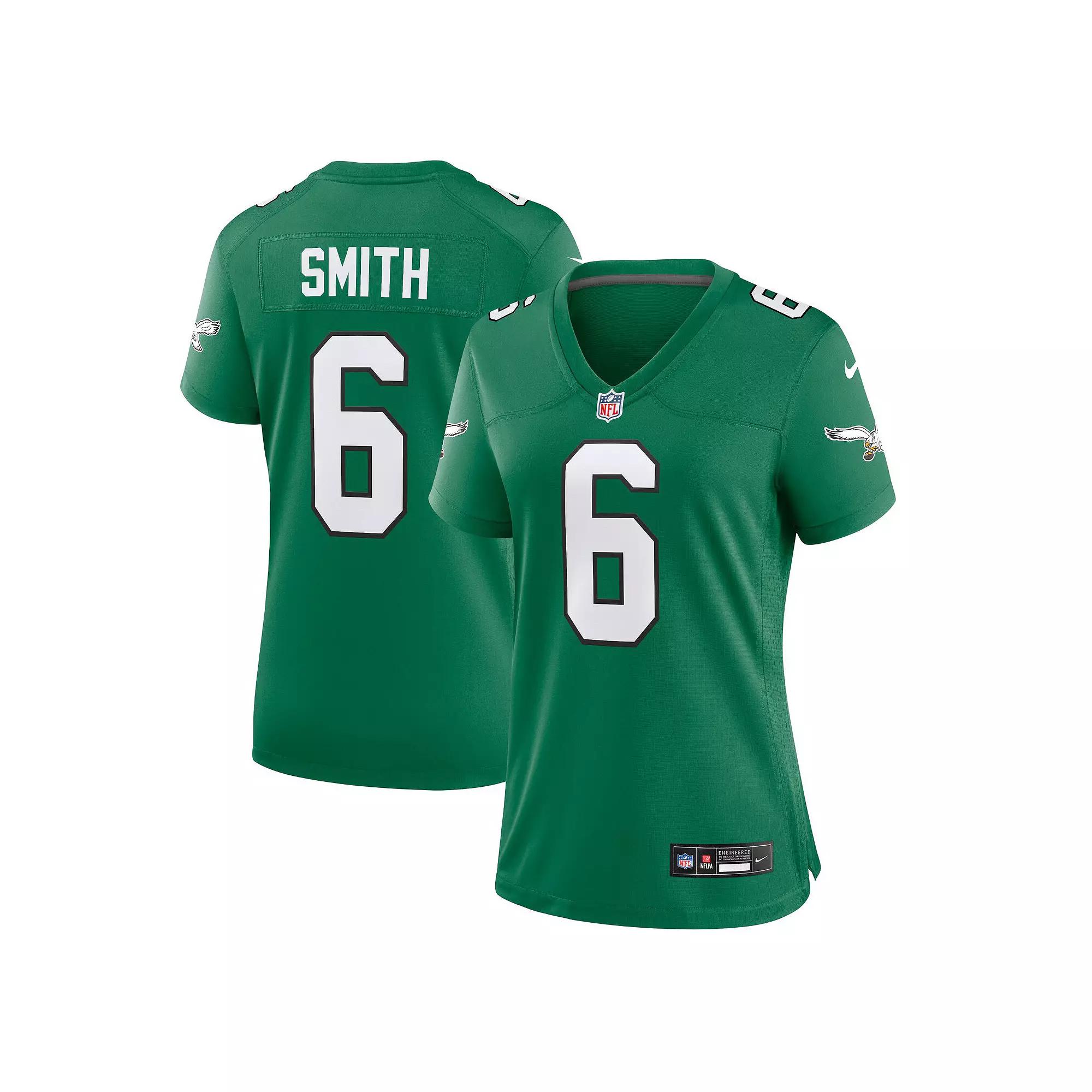 DeVonta Smith Philadelphia Eagles Womens Nike Womens NFL Game Jersey | 67NW0ABR86F-00S Product Image