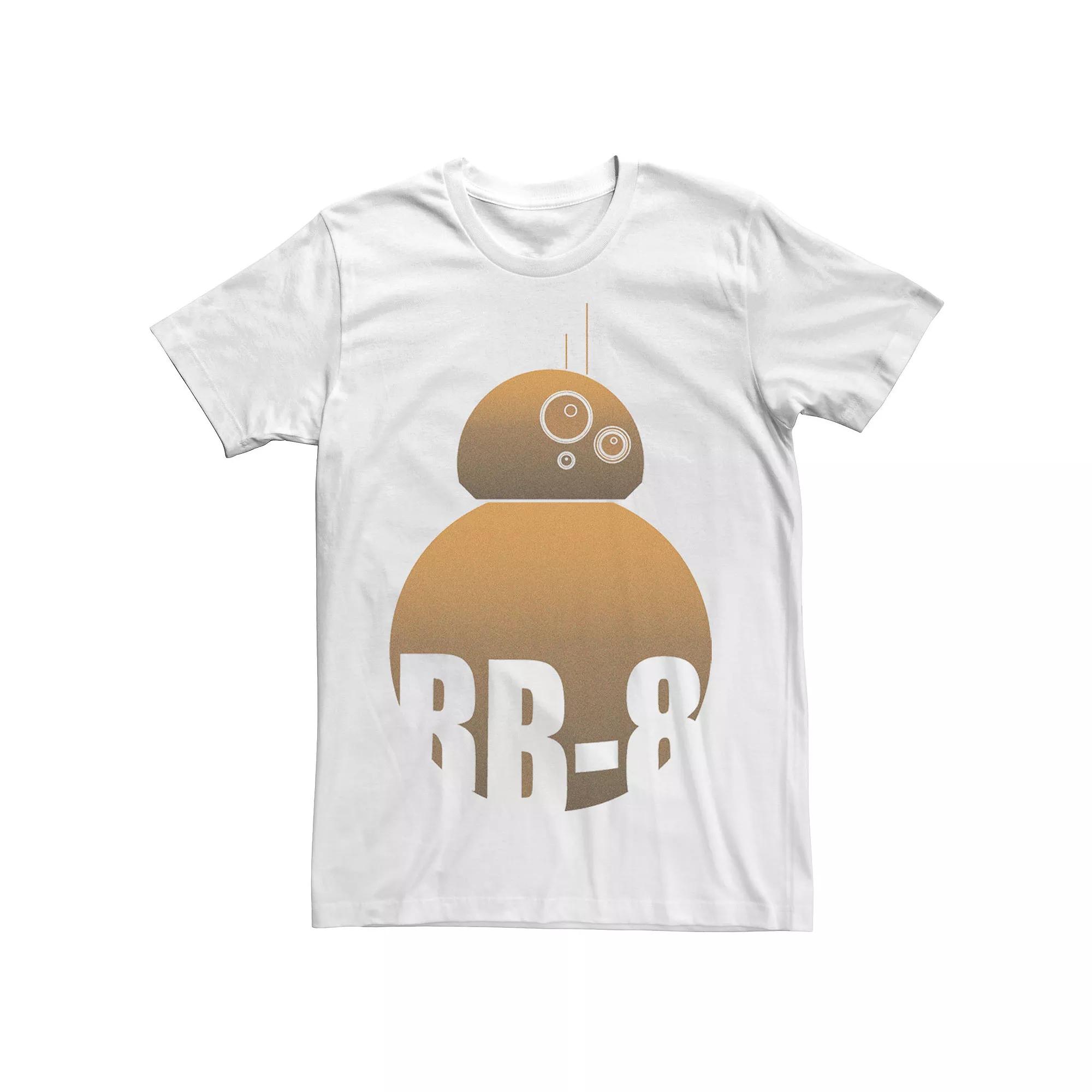 Men's Star Wars BB-8 Orange Fill Tee,  Product Image