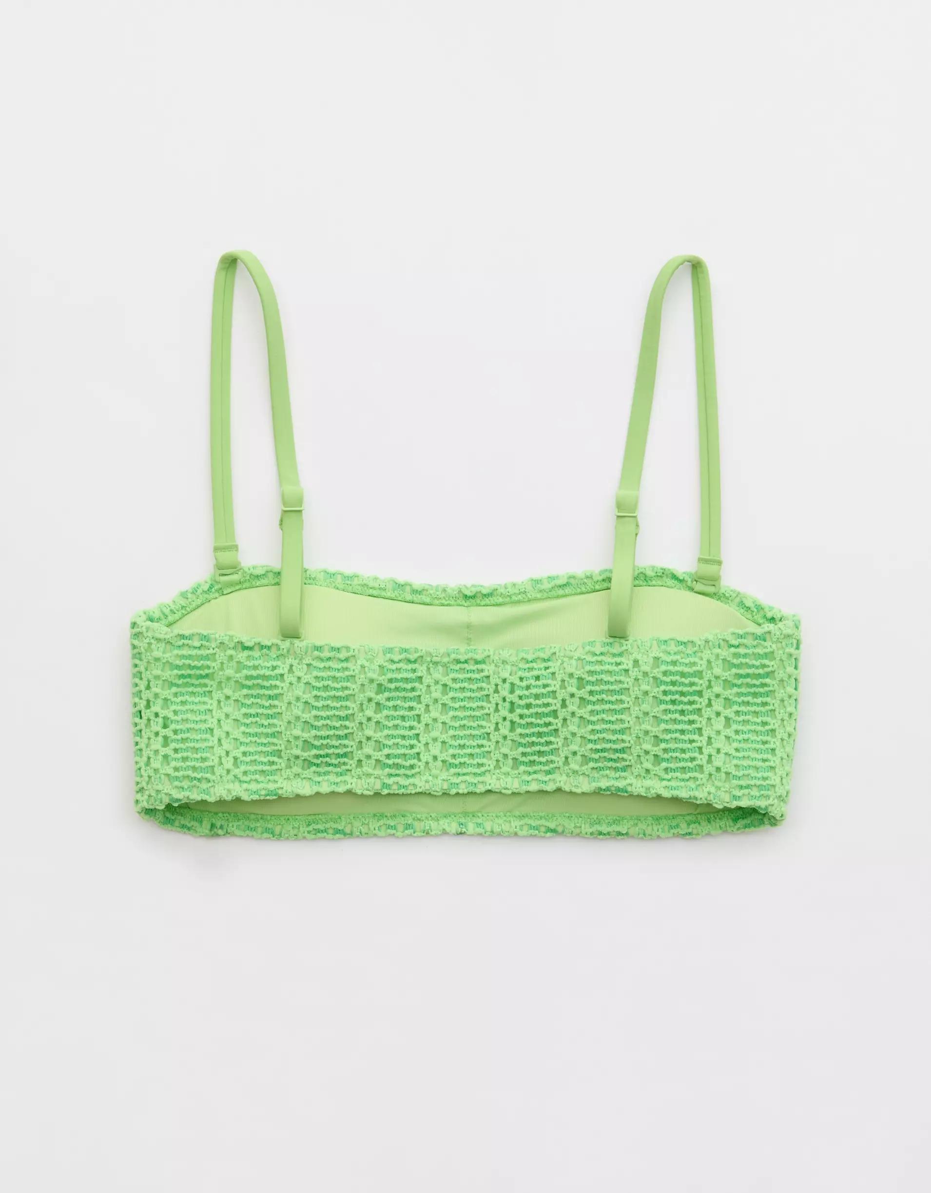 Aerie The Boardwalker Cloudweave Crochet Bikini Top Product Image