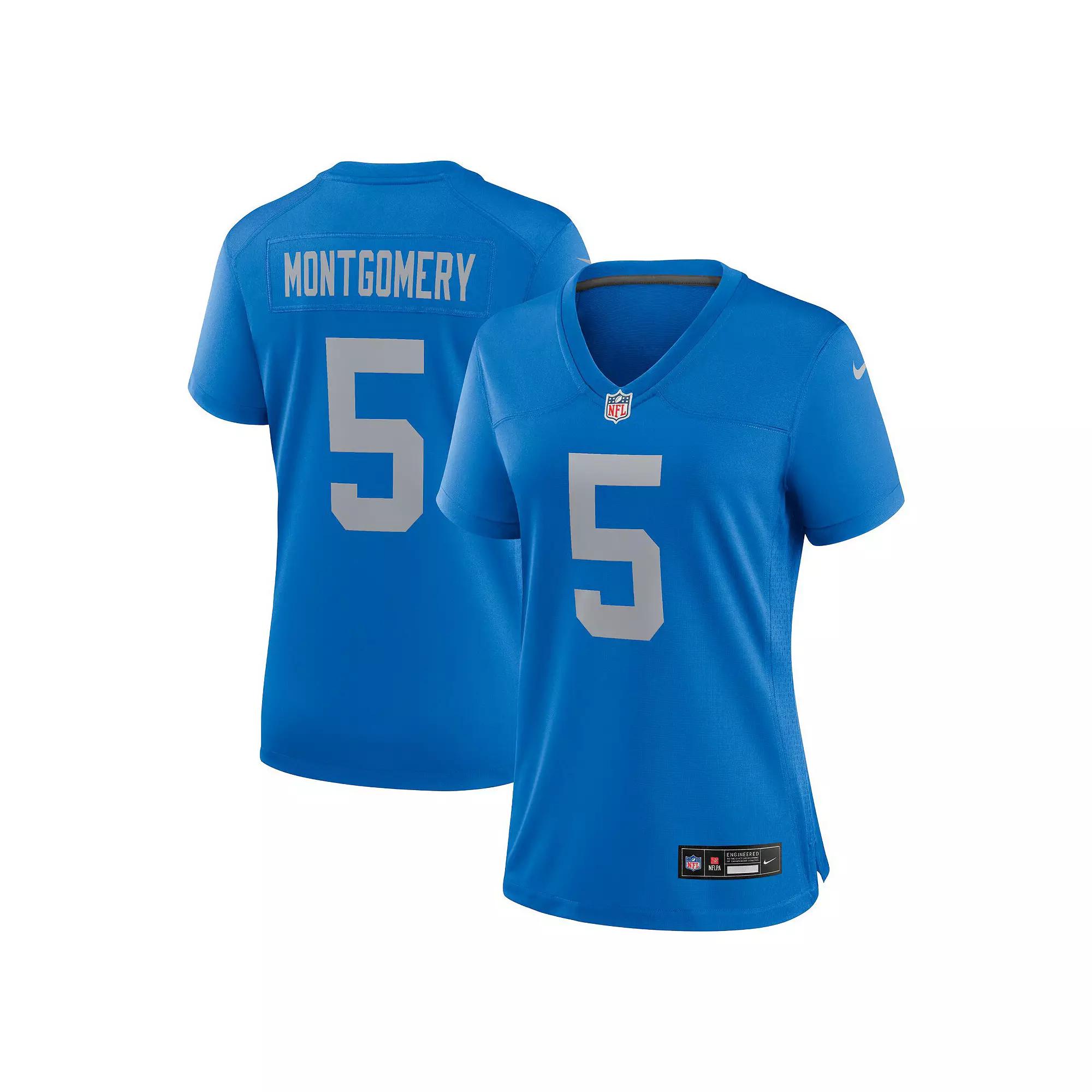David Montgomery Detroit Lions Nike Womens NFL Game Football Jersey | 67NW0B9L9JF-DE6 Product Image