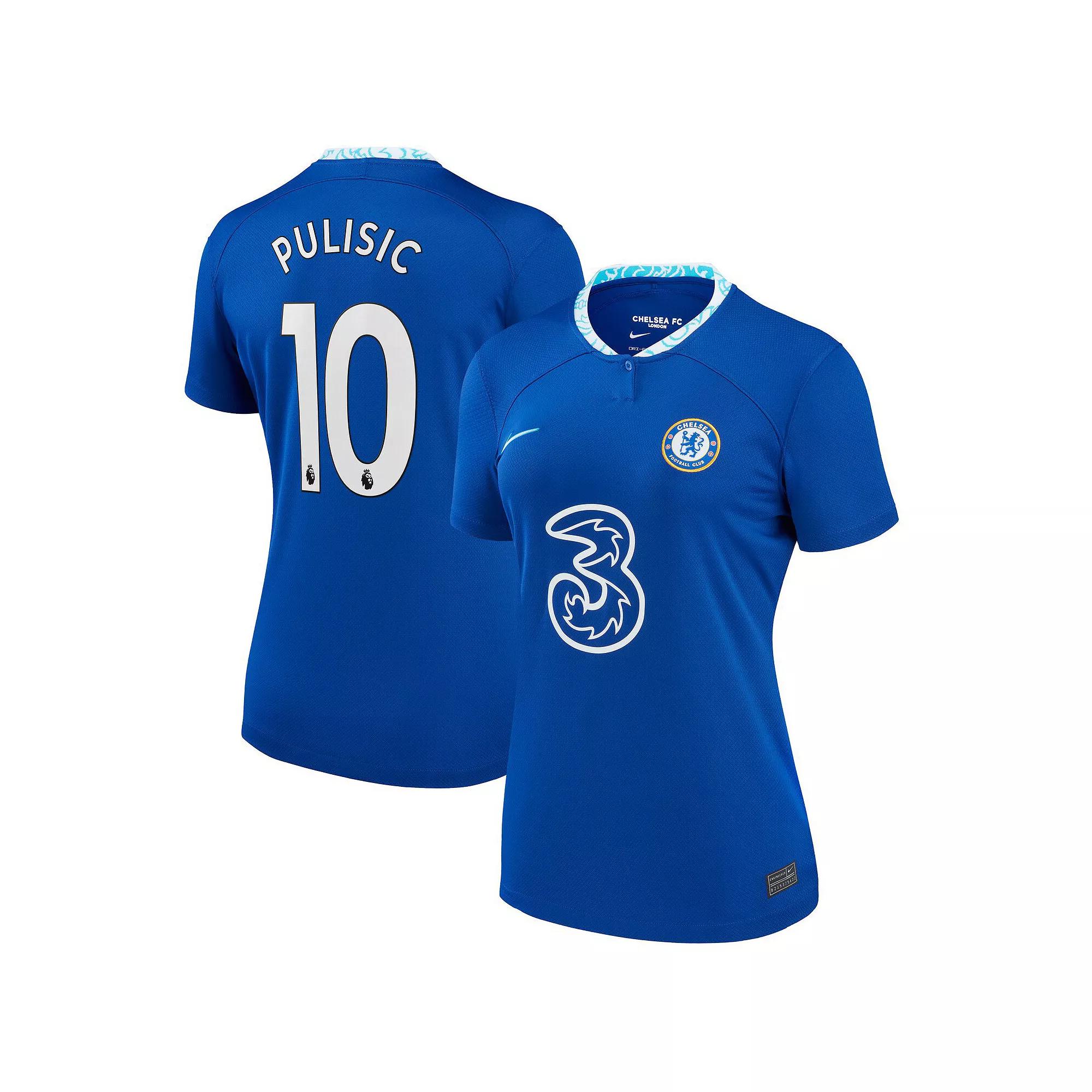 Women's Nike Christian Pulisic Blue Chelsea 2022/23 Home Replica Jersey, Size: Large, Chl Blue Product Image