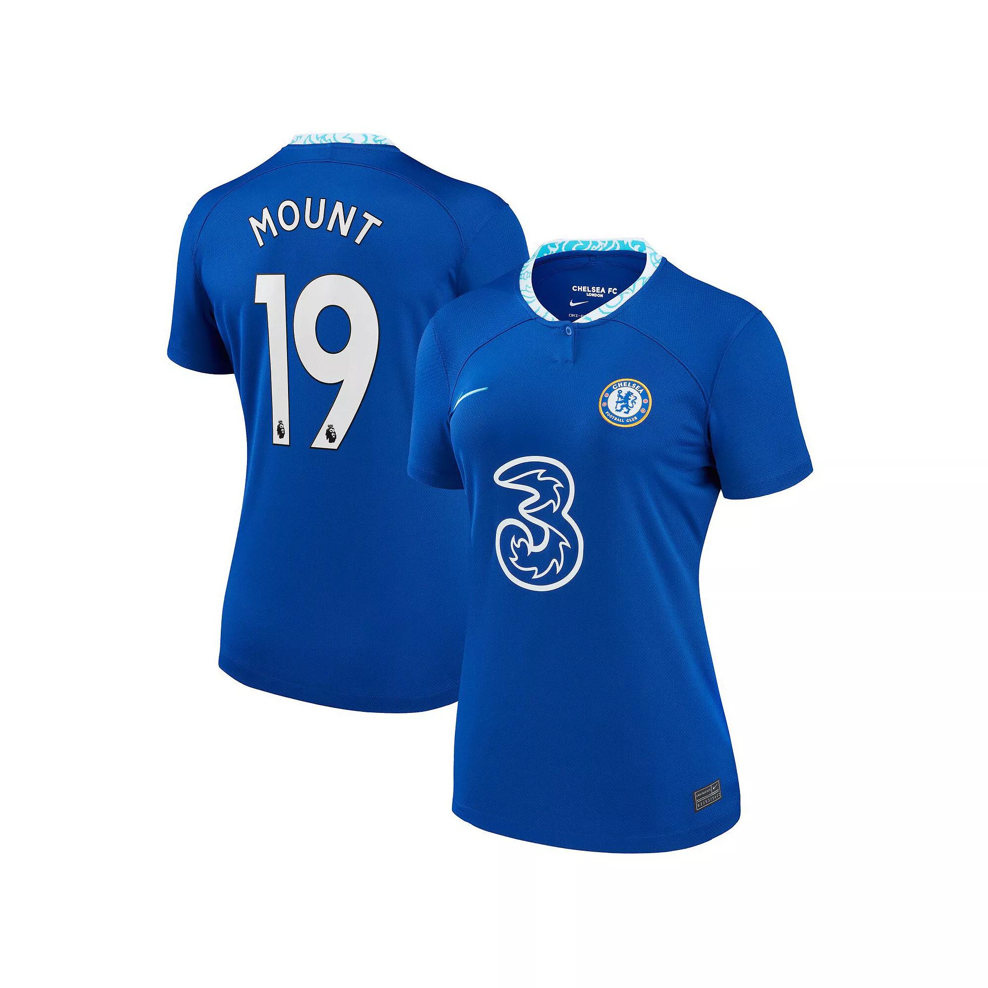 Womens Nike Mason Mount Blue Chelsea 2022/23 Home Replica Jersey Product Image