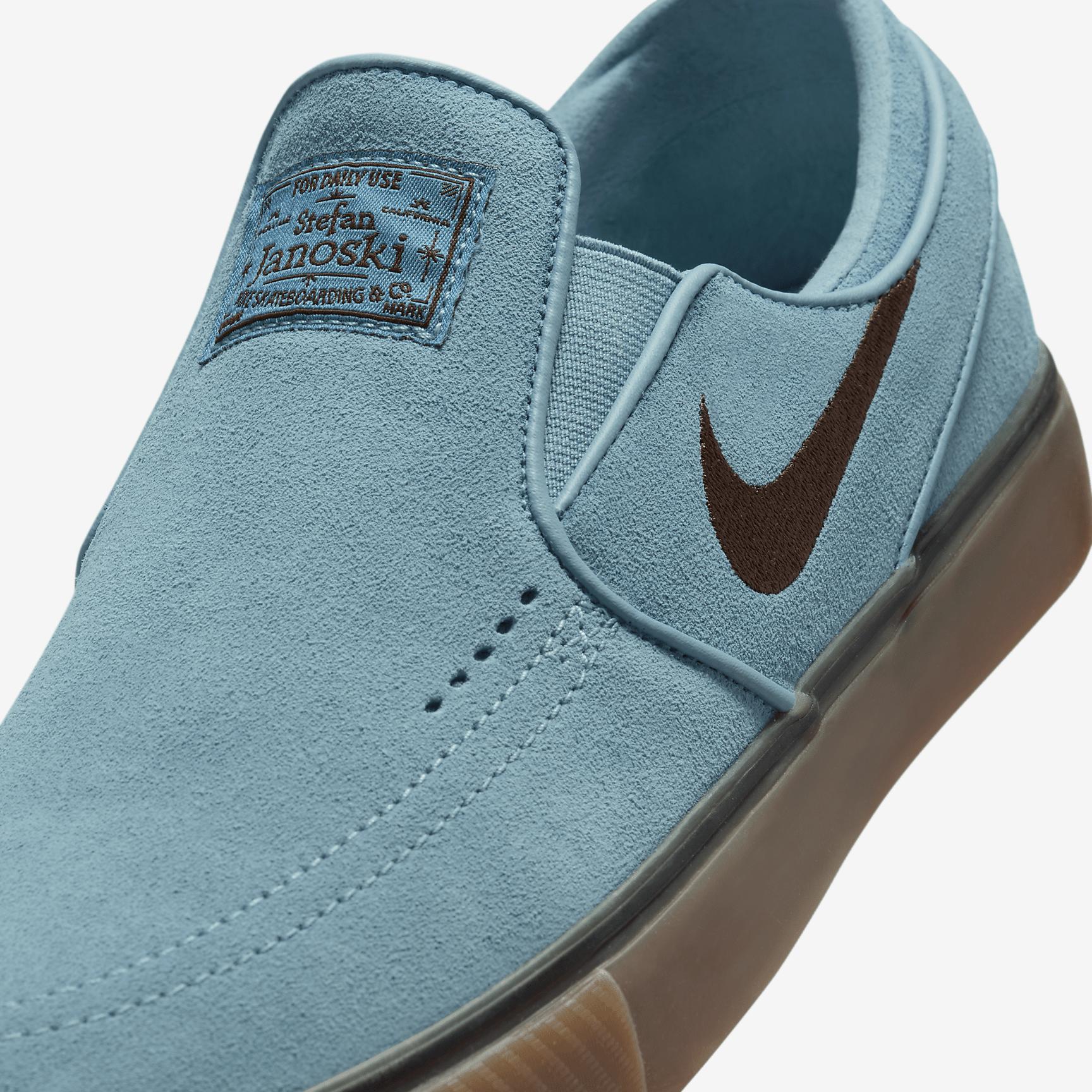 Mens Nike SB Janoski+ Slip Skate Shoes | FN5893-100 Product Image