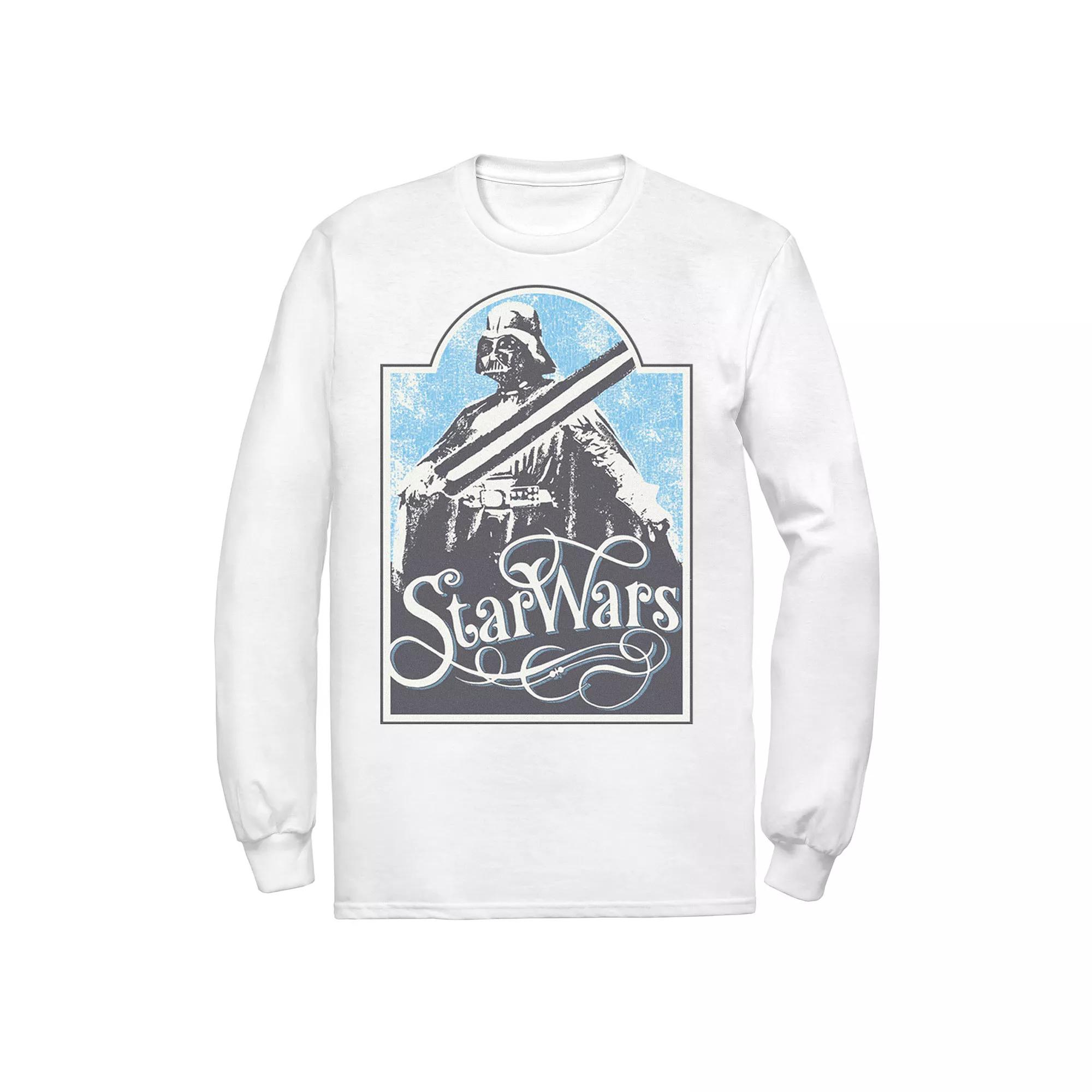 Men's Star Wars Retro Vader Poster Tee,  Product Image