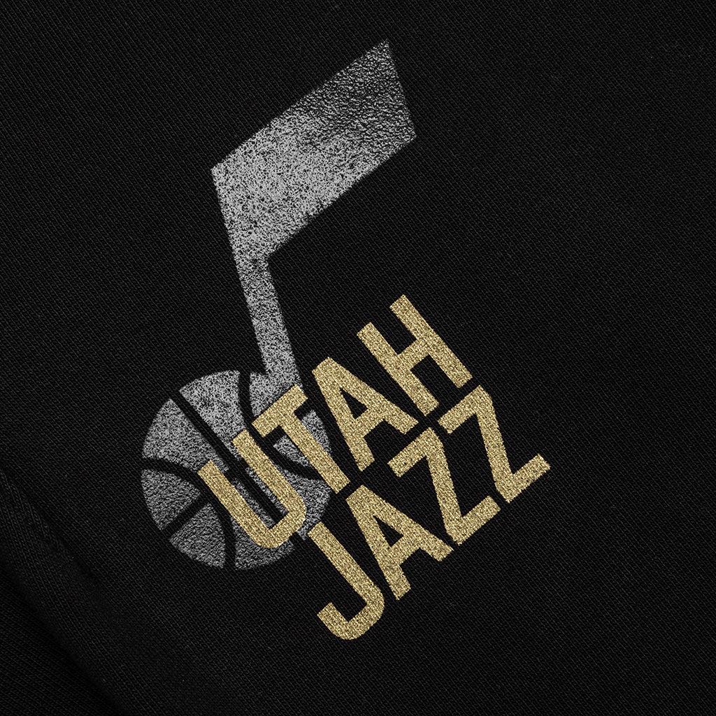 NBA Utah Jazz High Note Sweatpants - Black Male Product Image