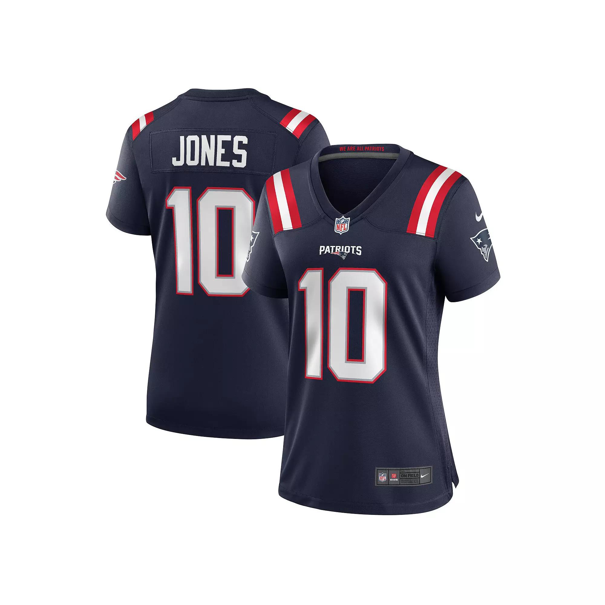 Women's Nike Mac Jones Navy New England Patriots Player Jersey, Size: Medium, Blue Product Image