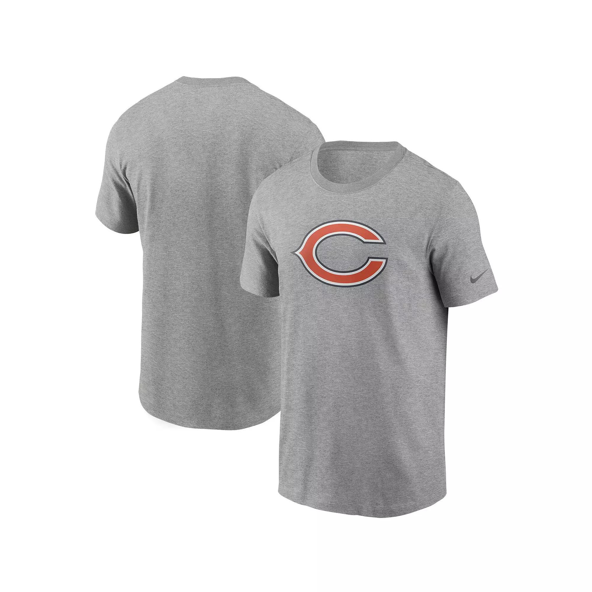 Men's Nike  Heather Gray Cleveland Browns Essential Wordmark T-Shirt, Size: XL, Grey Product Image
