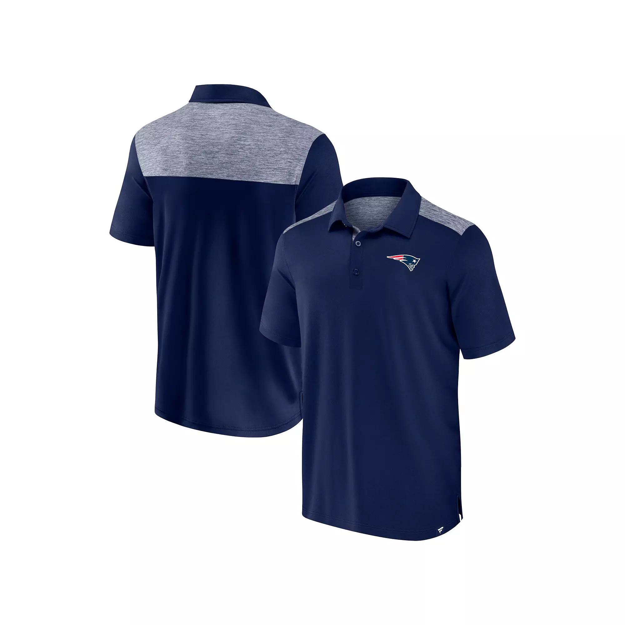 Men's Fanatics Gray Los Angeles Rams Long Shot Polo,  Product Image