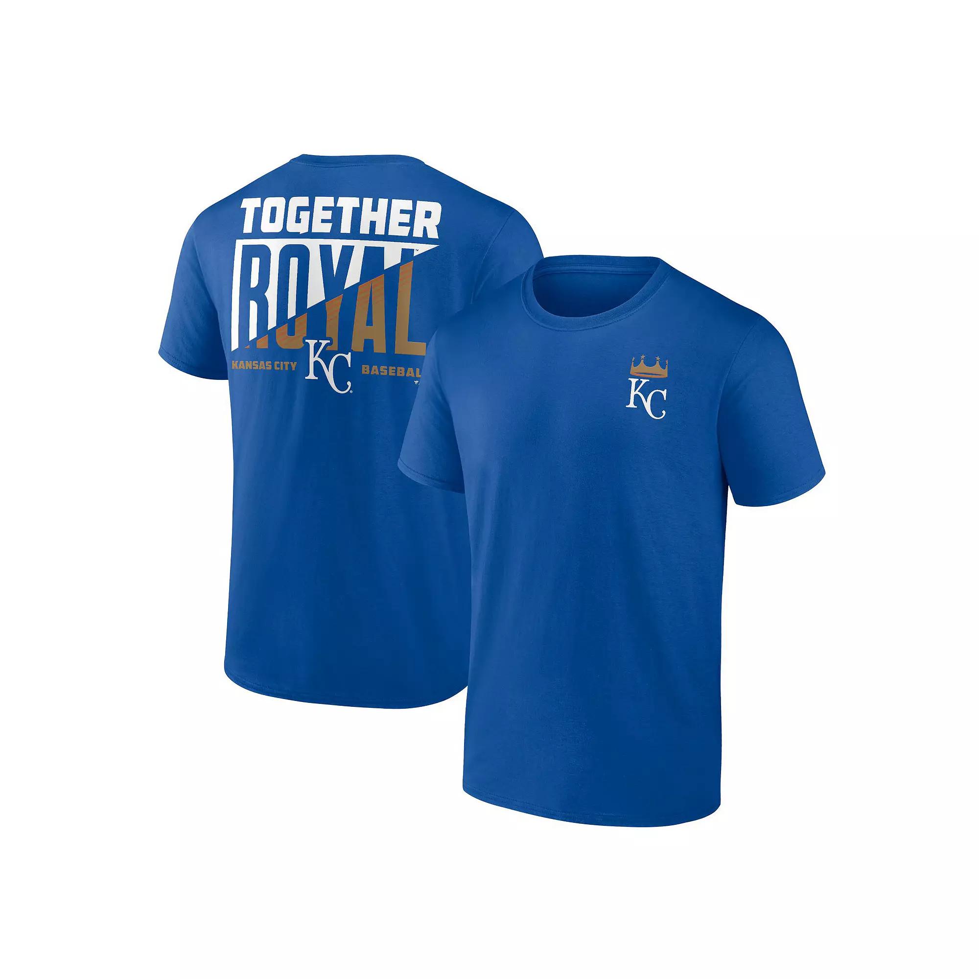 Men's Fanatics Branded Royal Kansas City Royals Hometown Collection Together T-Shirt,  Product Image