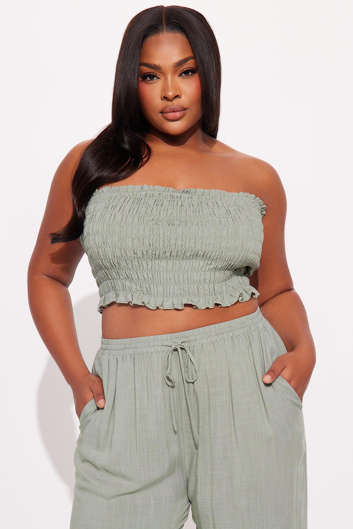 Talia Pant Set - Sage Product Image