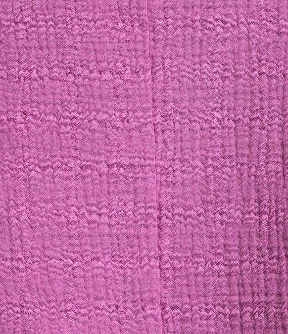 Bryn Walker Joe Cotton Gauze Banded Collar 3/4 Dolman Sleeve Button Front Shirt Product Image