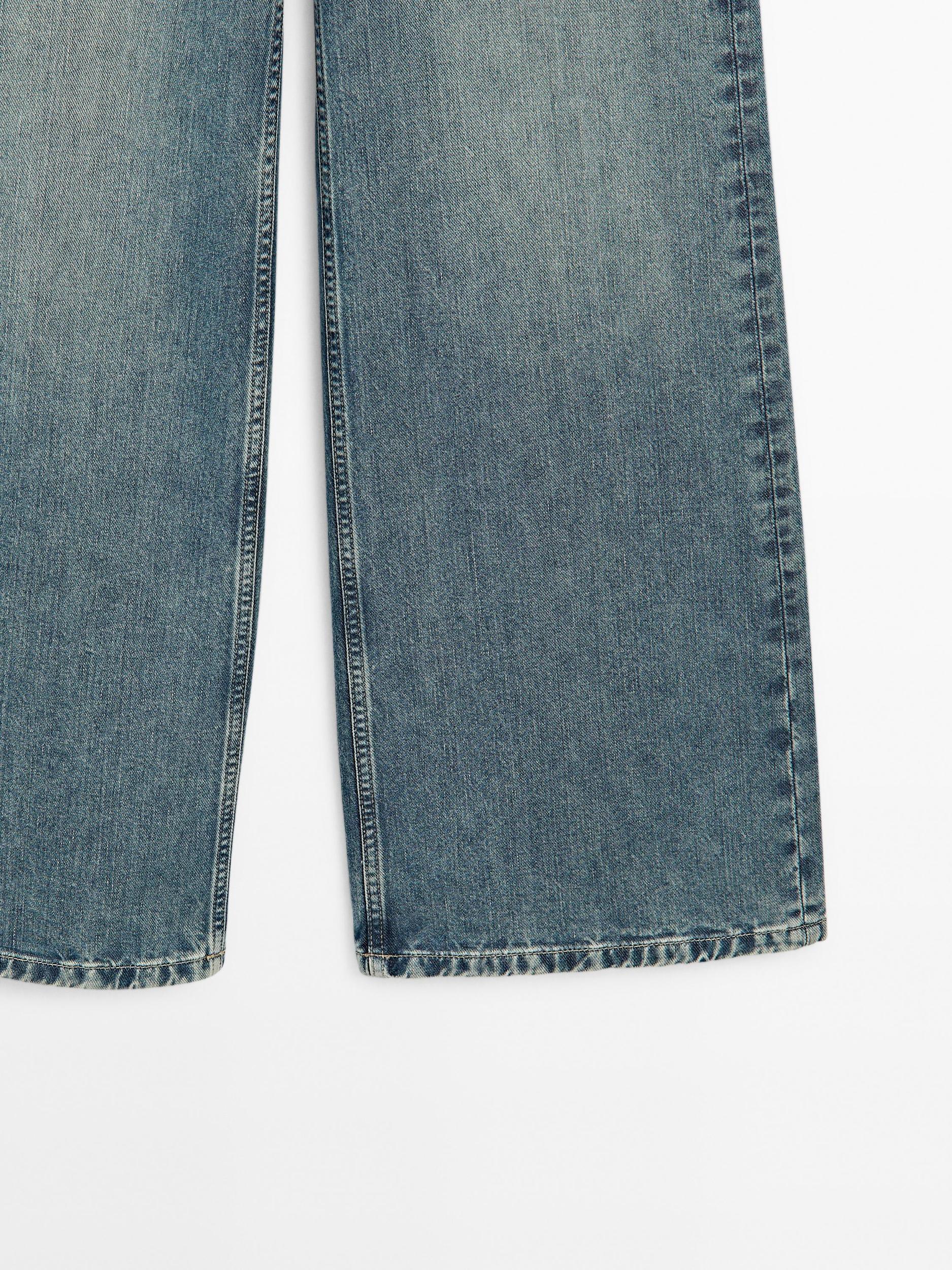 High-waist wide-leg jeans Product Image