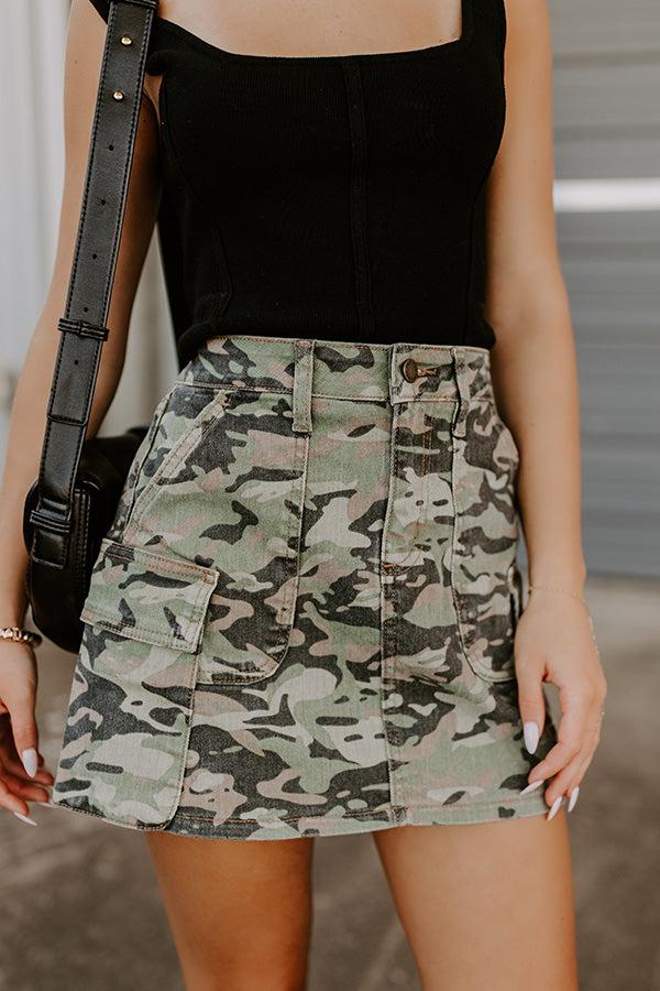 The Amy Cargo Mini Skirt Product Image