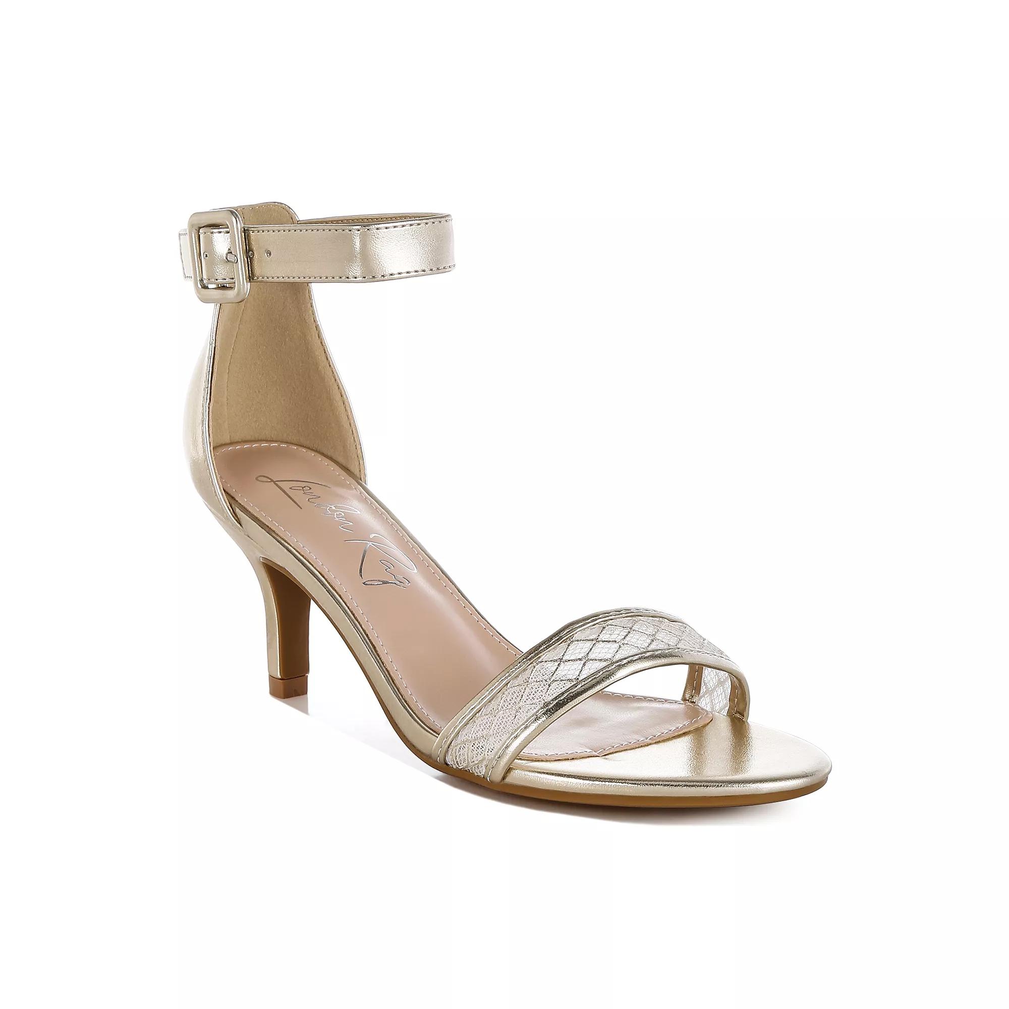 London Rag Ninto Women's Heels, Size: 10, Gold Product Image