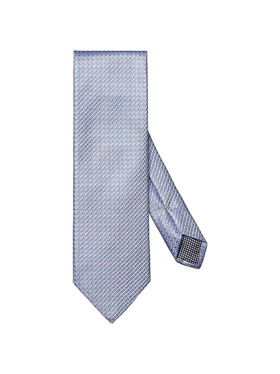 Mens Woven Silk Geometric Tie Product Image