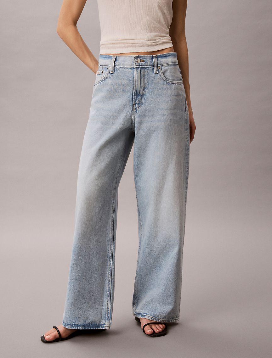 Low Rise Baggy Jeans Product Image