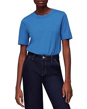 Whistles Rosa Cotton Double Trim Tee Product Image