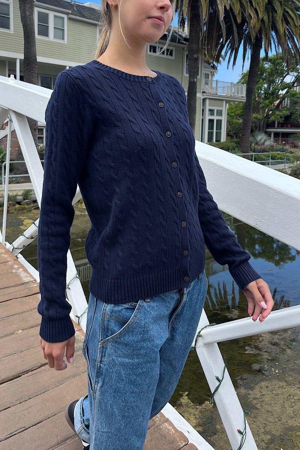 Amalie Cable Knit Cardigan Product Image