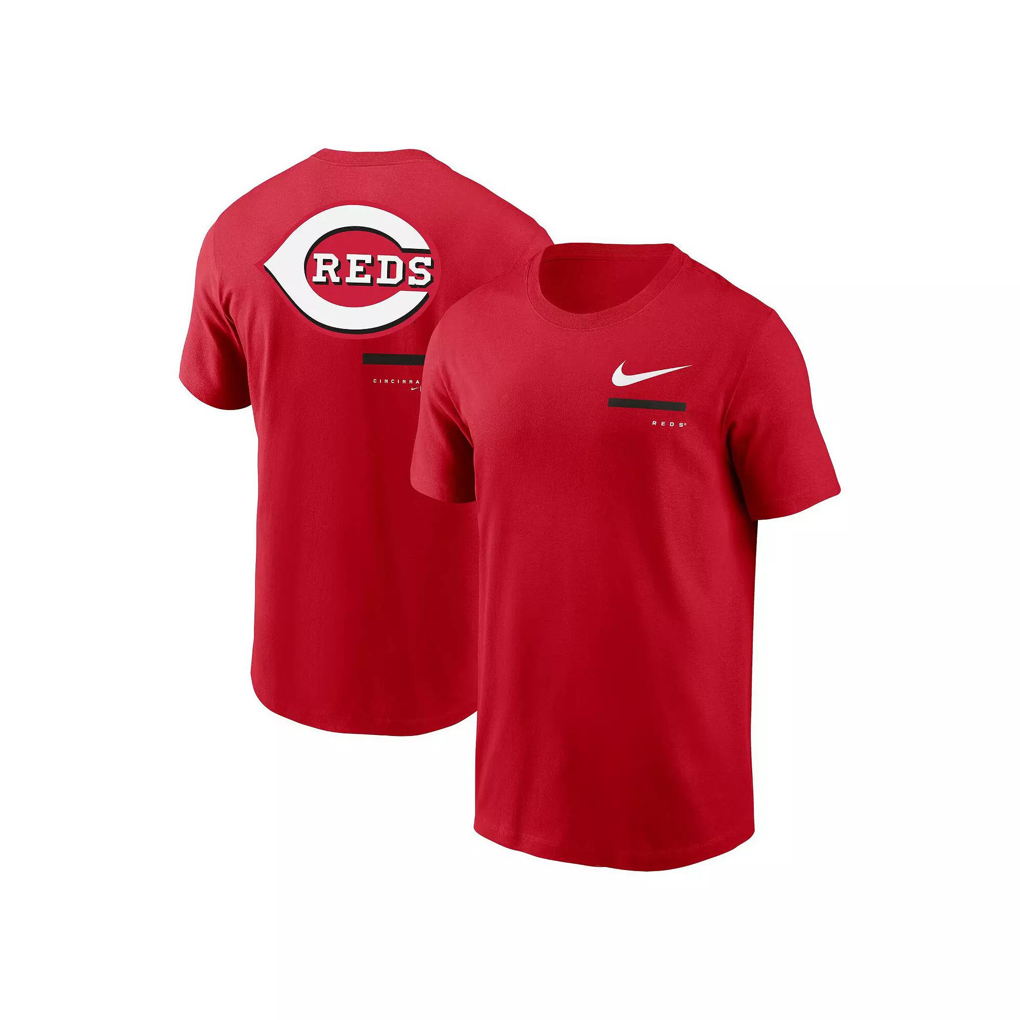 Men's Nike Red Cincinnati Reds Over the Shoulder T-Shirt,  Product Image