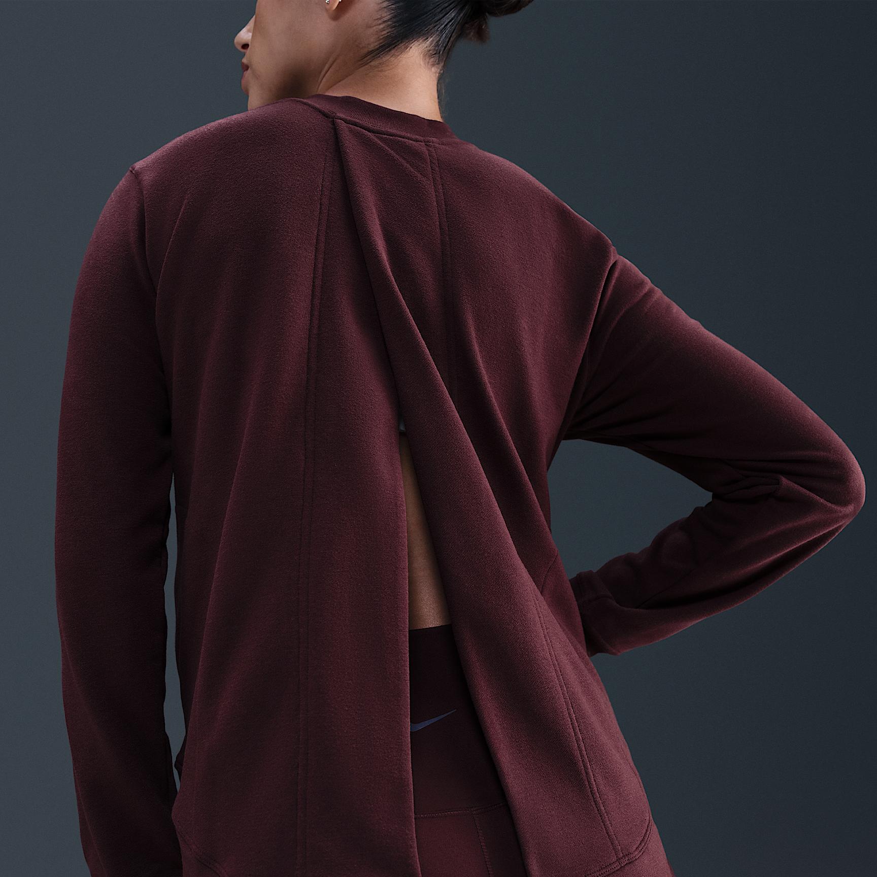 Nike Womens (M) One Reversible French Terry Pullover Top (Maternity) | FZ0452-652 Product Image