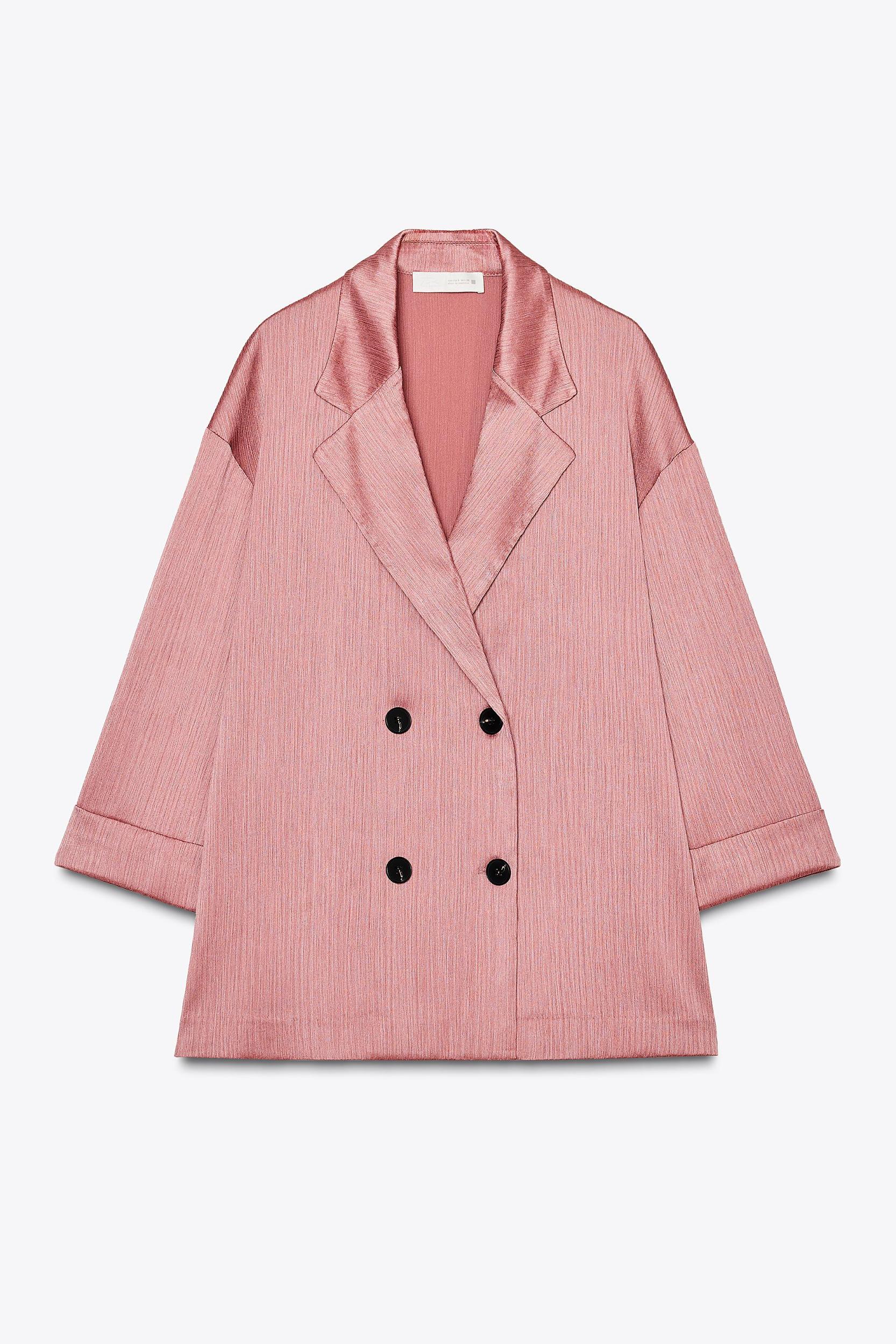 WRINKLED LOOK BLAZER Product Image