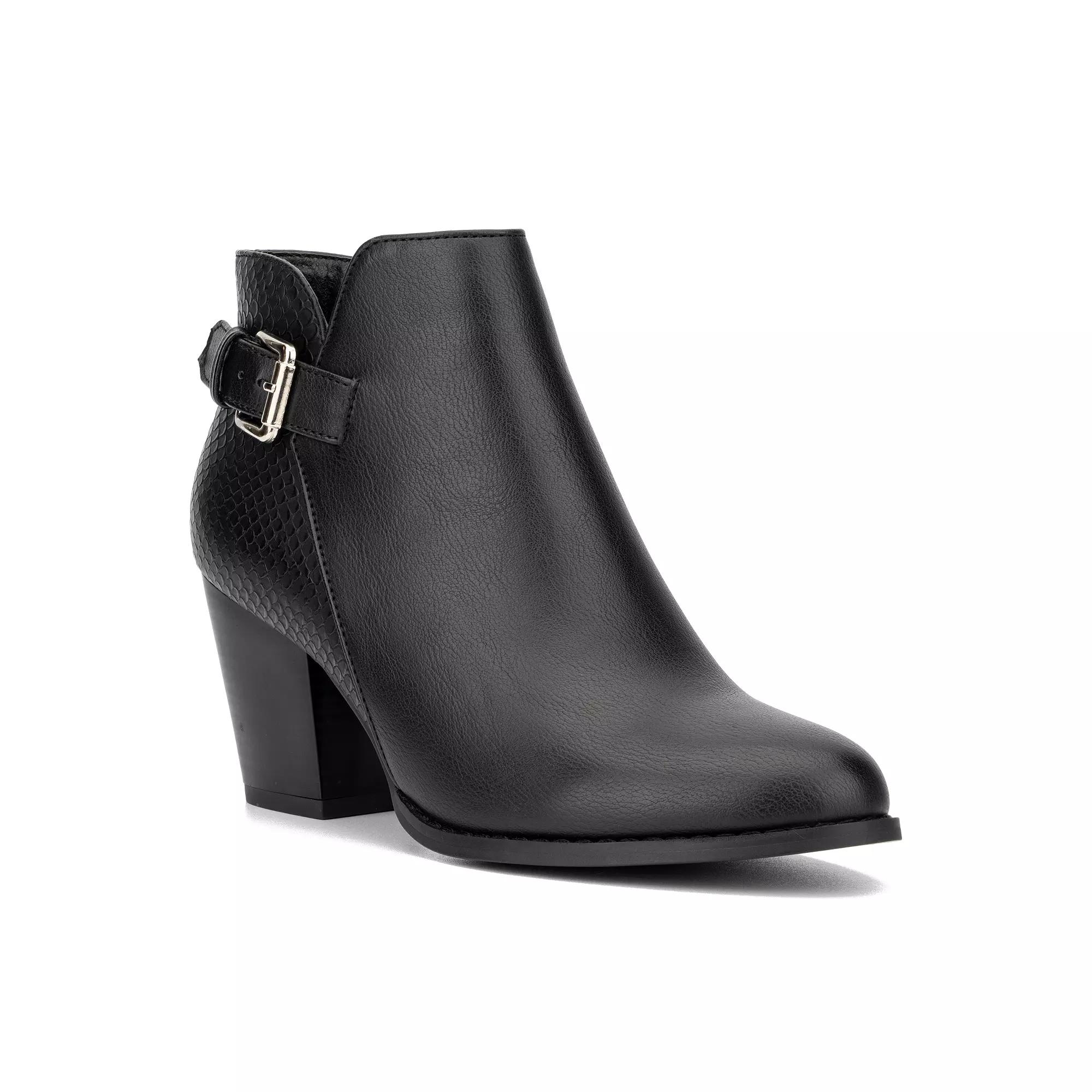 New York & Company Jamie Women's Ankle Boots, Size: 8, Black Product Image