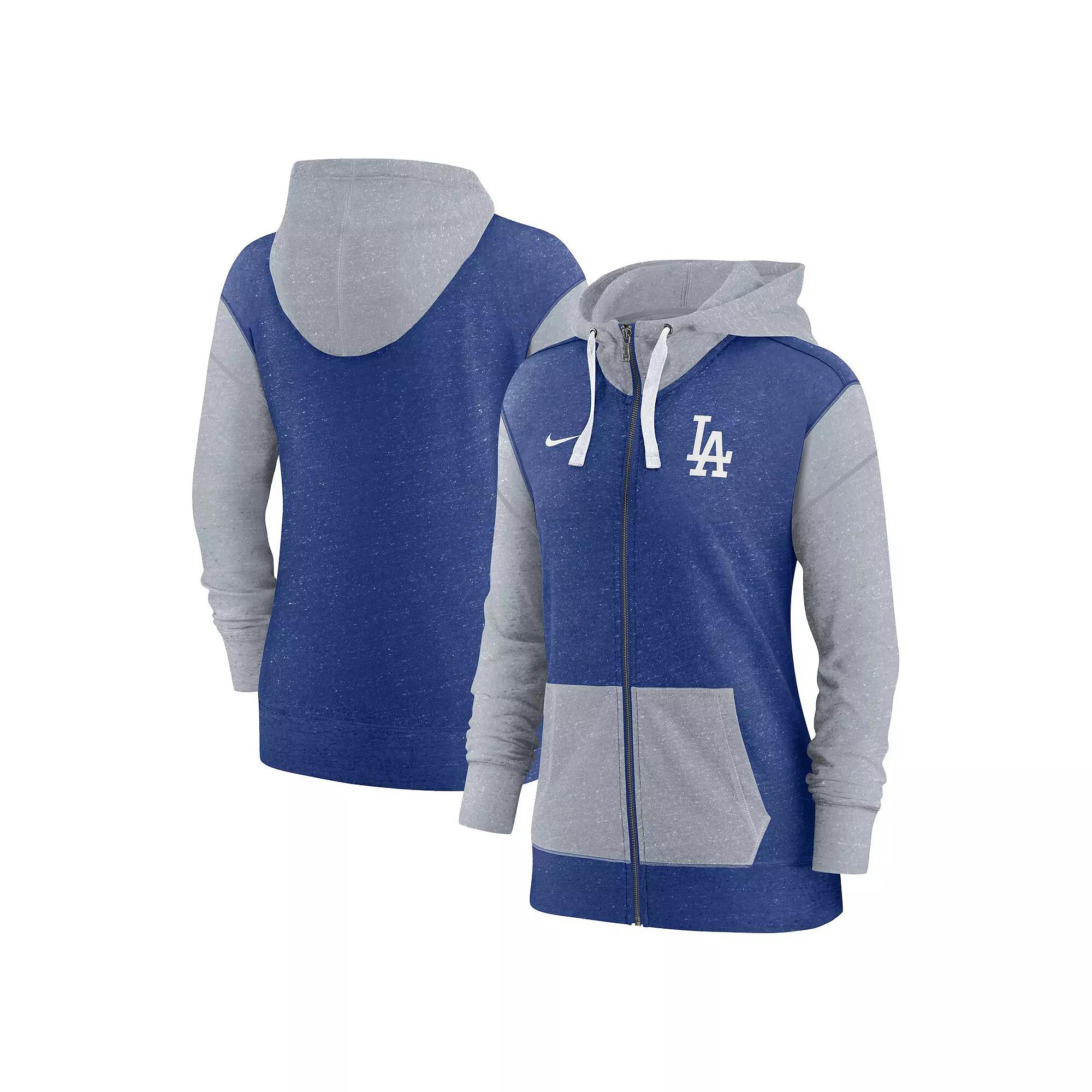 Women's Nike Royal Chicago Cubs Full-Zip Hoodie, Size: Small, Blue Product Image