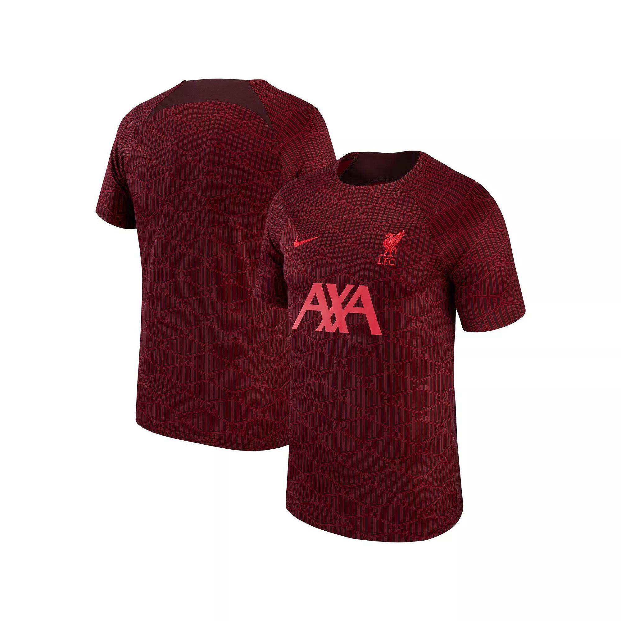 Men's Nike Burgundy Liverpool 2022/23 Pre-Match Top, Size: Small, Lvp Med Re Product Image
